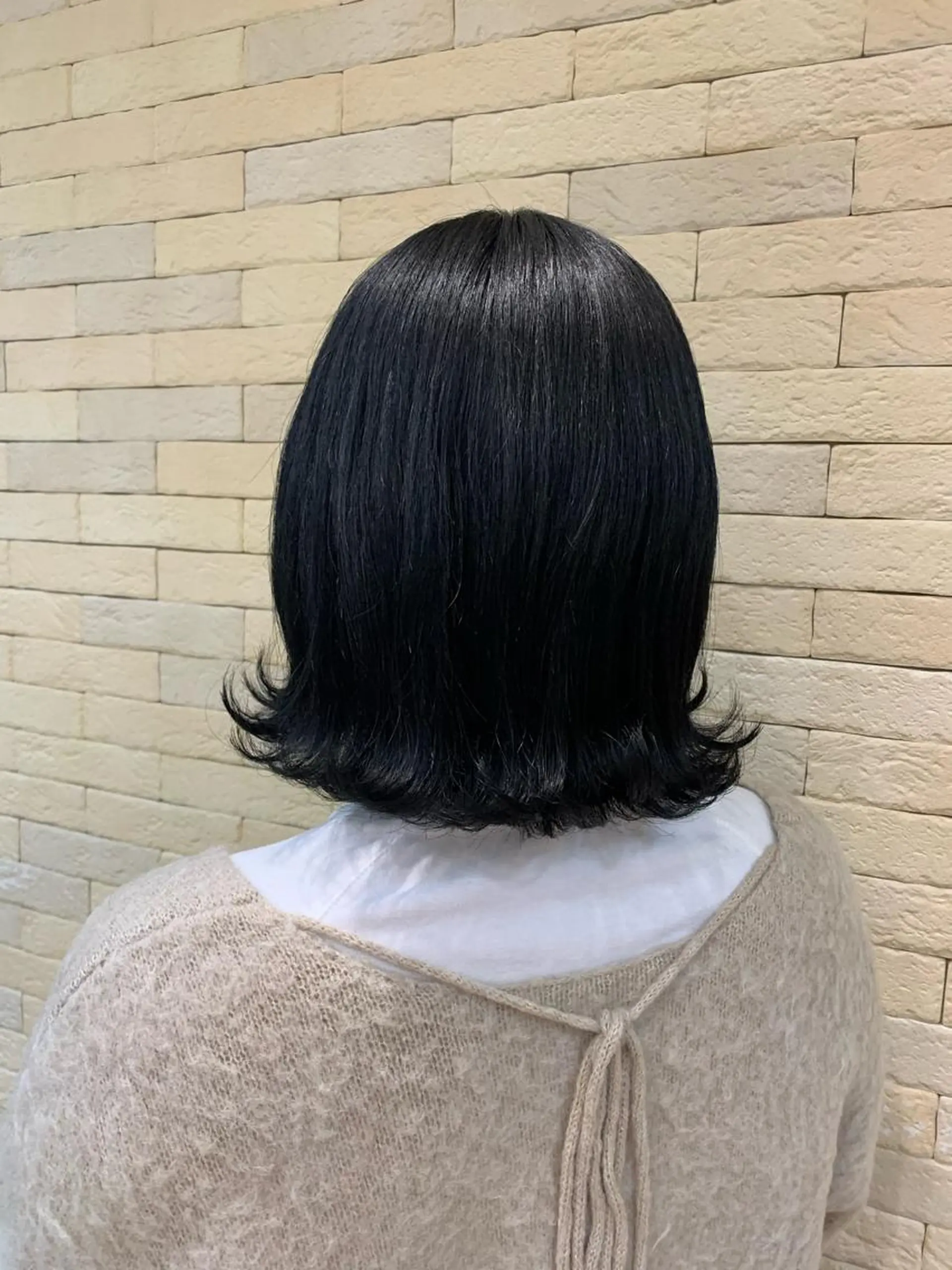 ミディアム カラー ブルーカラー 透明感カラー オレンジ 艶髪レイヤー上田 紗也🇰🇷💗のヘアスタイル