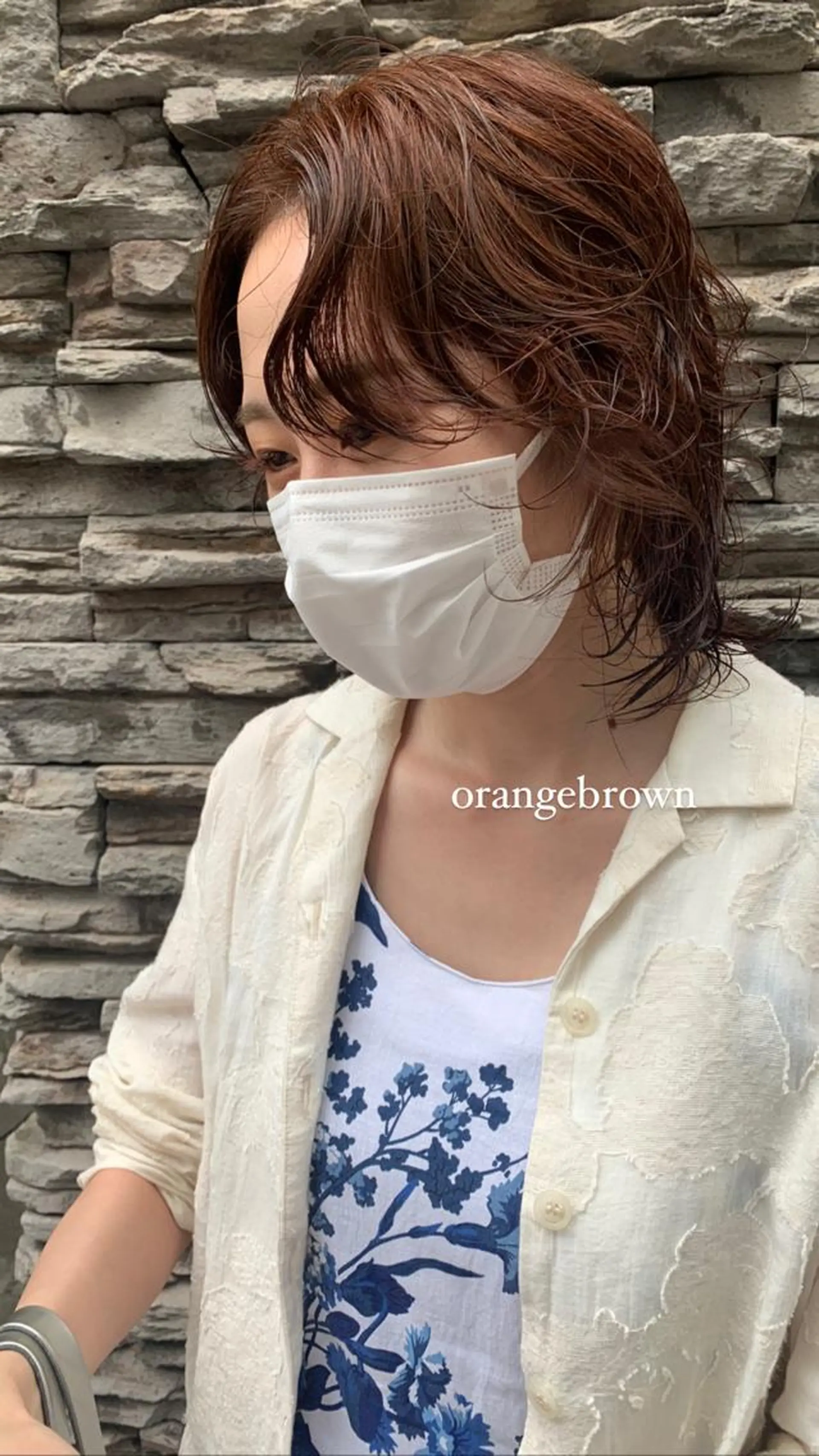 ショート カラー パーマ カット ヘアカラー パーマ トリートメント パーマ/ボブ/ 神戸/豊浦翔太のヘアスタイル