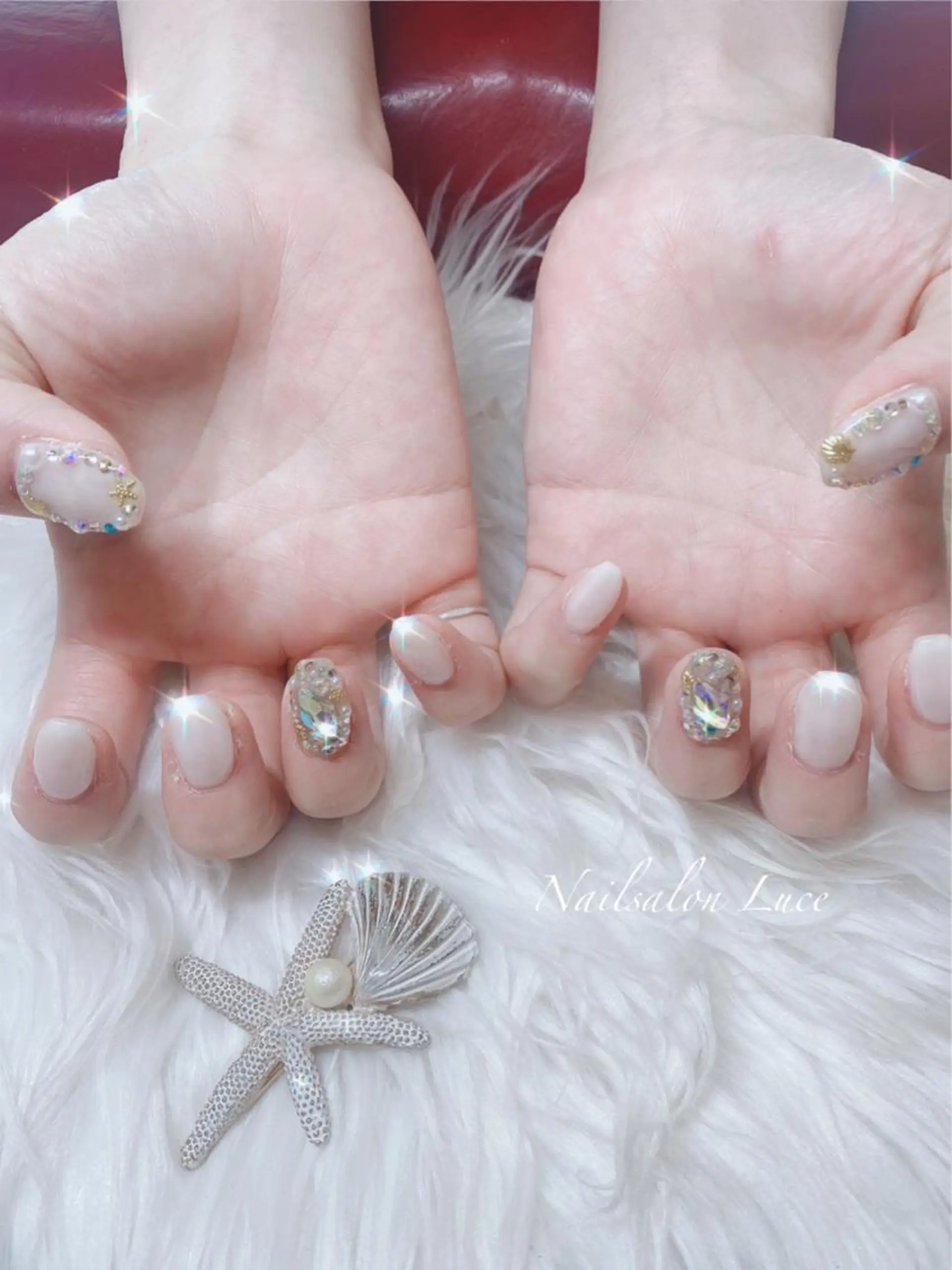 ネイル ワンカラーネイル 夏ネイル ネイル& 脱毛サロン　Lのマツエク・マツパデザイン