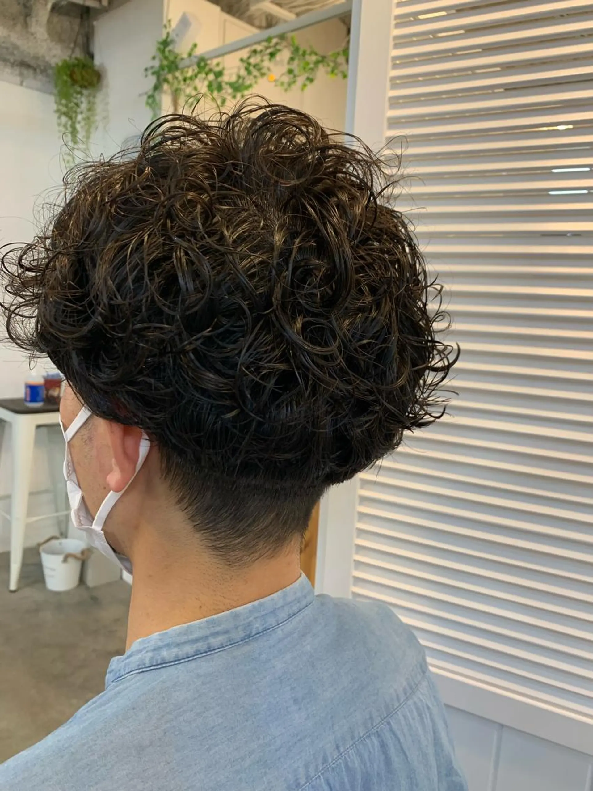 ショート パーマ スパイラルパーマ hair living　Liko 池袋西口店所属・しば たのヘアスタイル