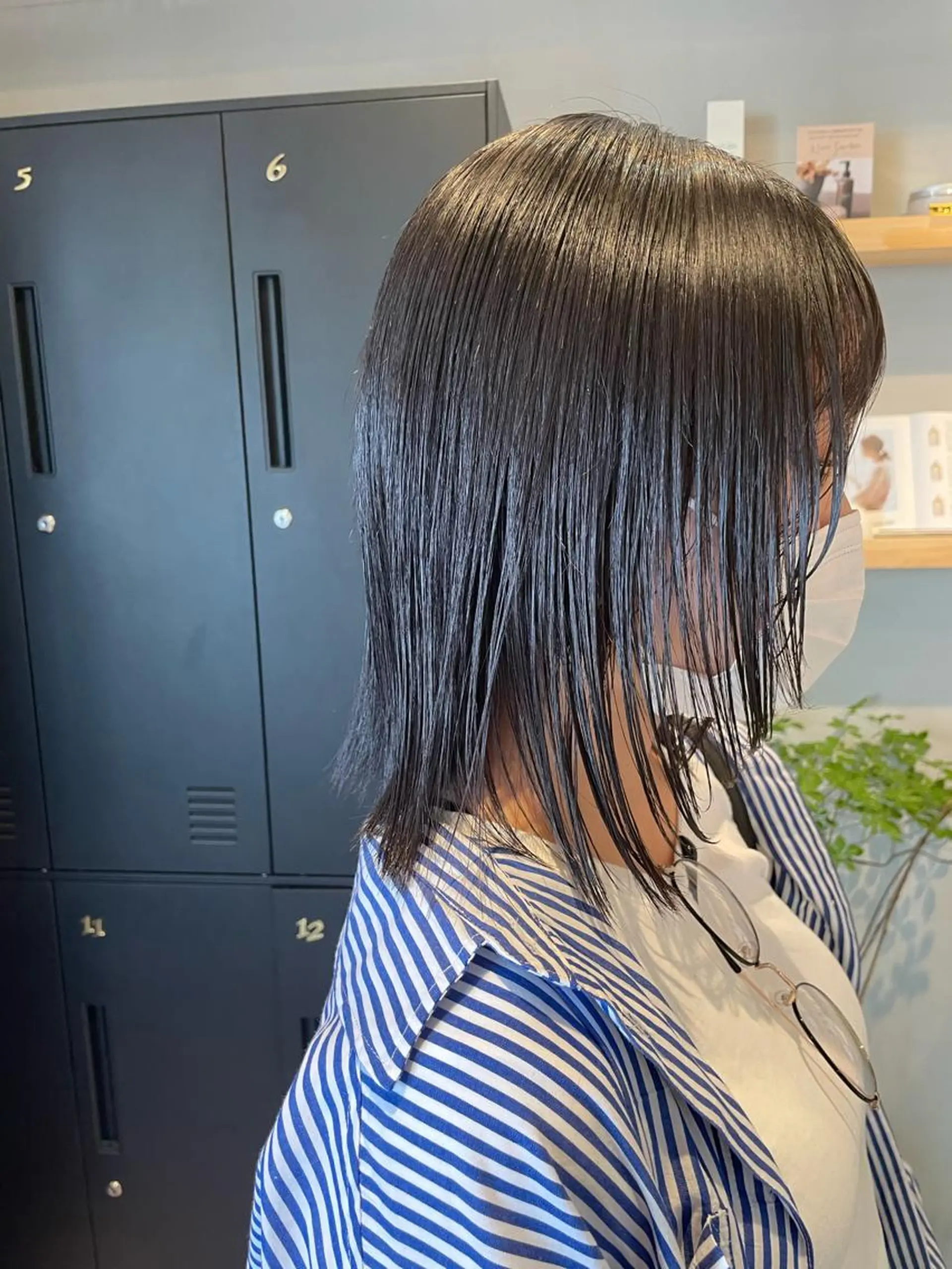 ミディアム パーマ ストレートパーマ カット 縮毛矯正 トリートメント SALOWIN下北沢所属・hazuki 🌝のヘアスタイル