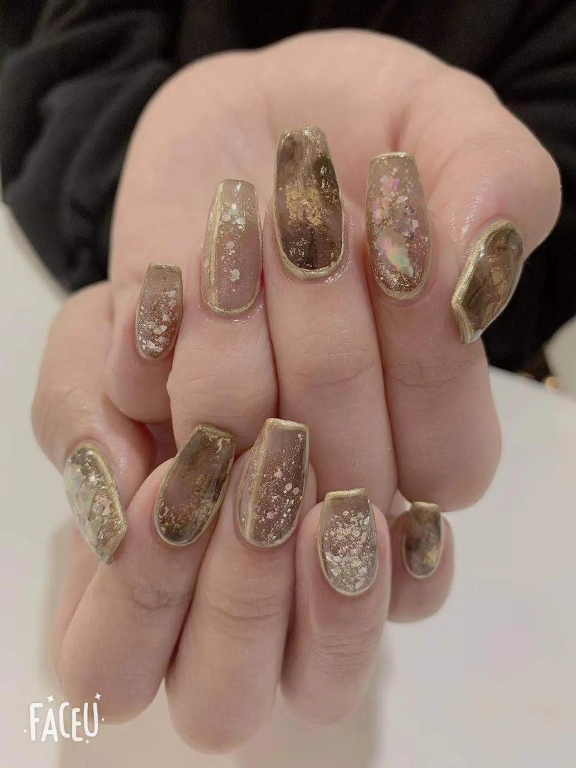 ネイル 長さだし専門店 M2　rikaのネイルデザイン