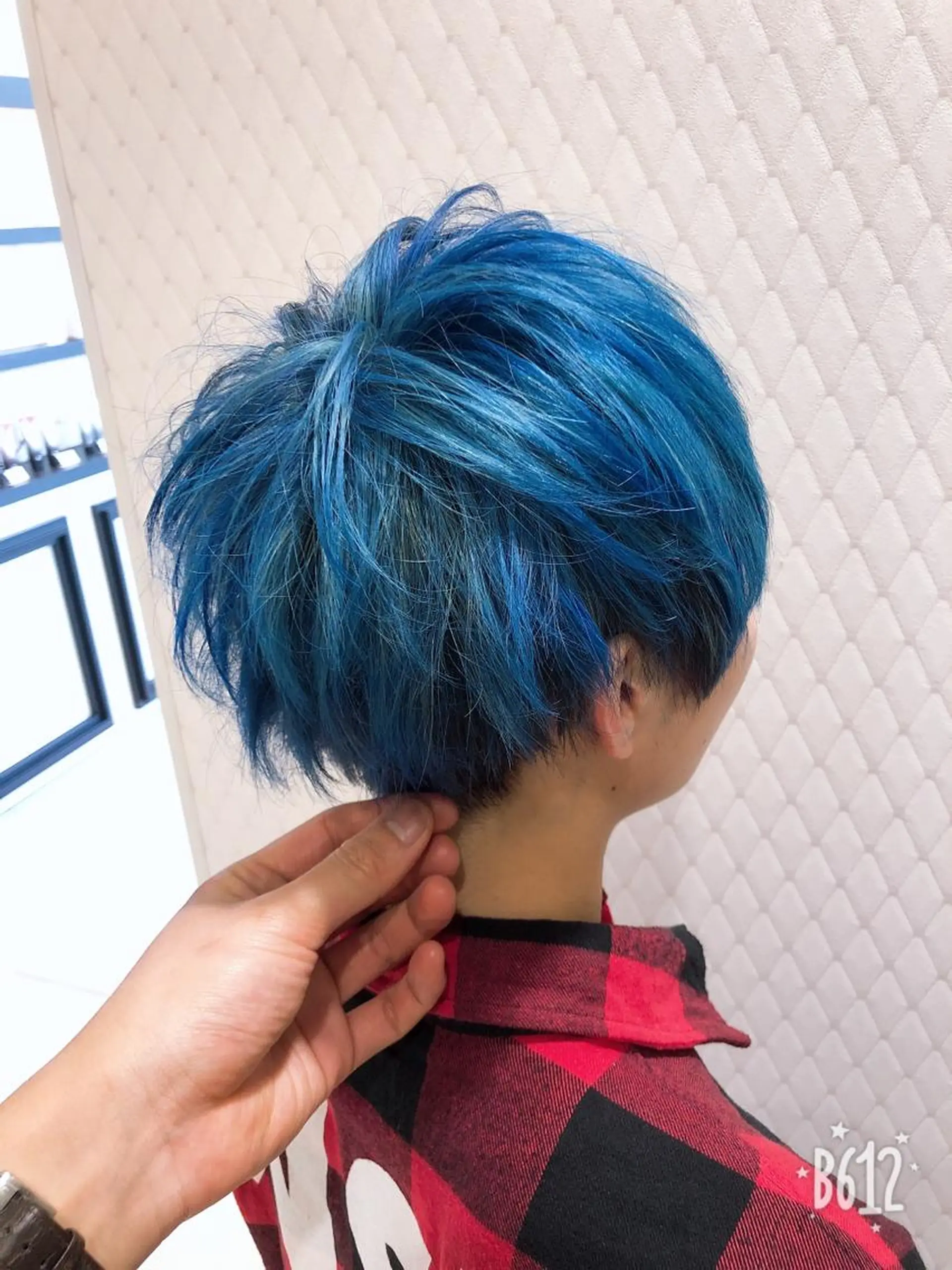 ショート カラー ヘアカラー トリートメント 難しい髪質の縮毛矯正 高岡/射水/髪質改善のヘアスタイル