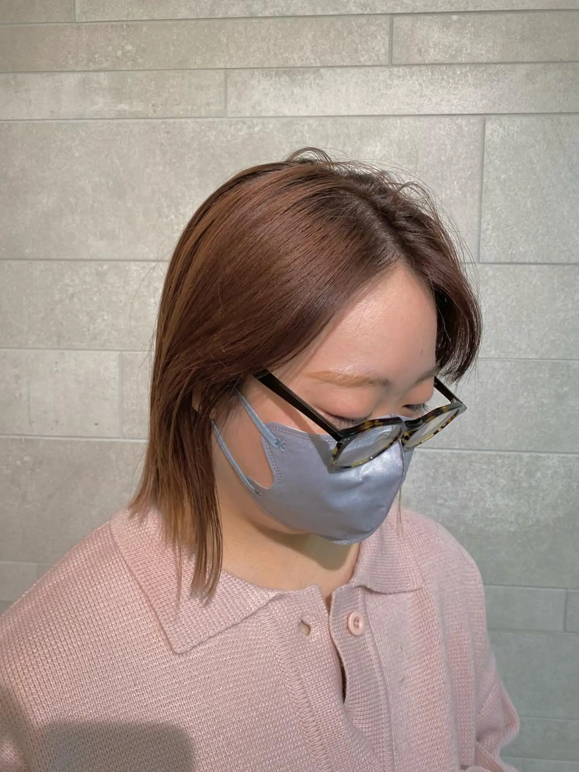 ミディアム ショートヘアとカラー の専門家/もりしーのヘアスタイル