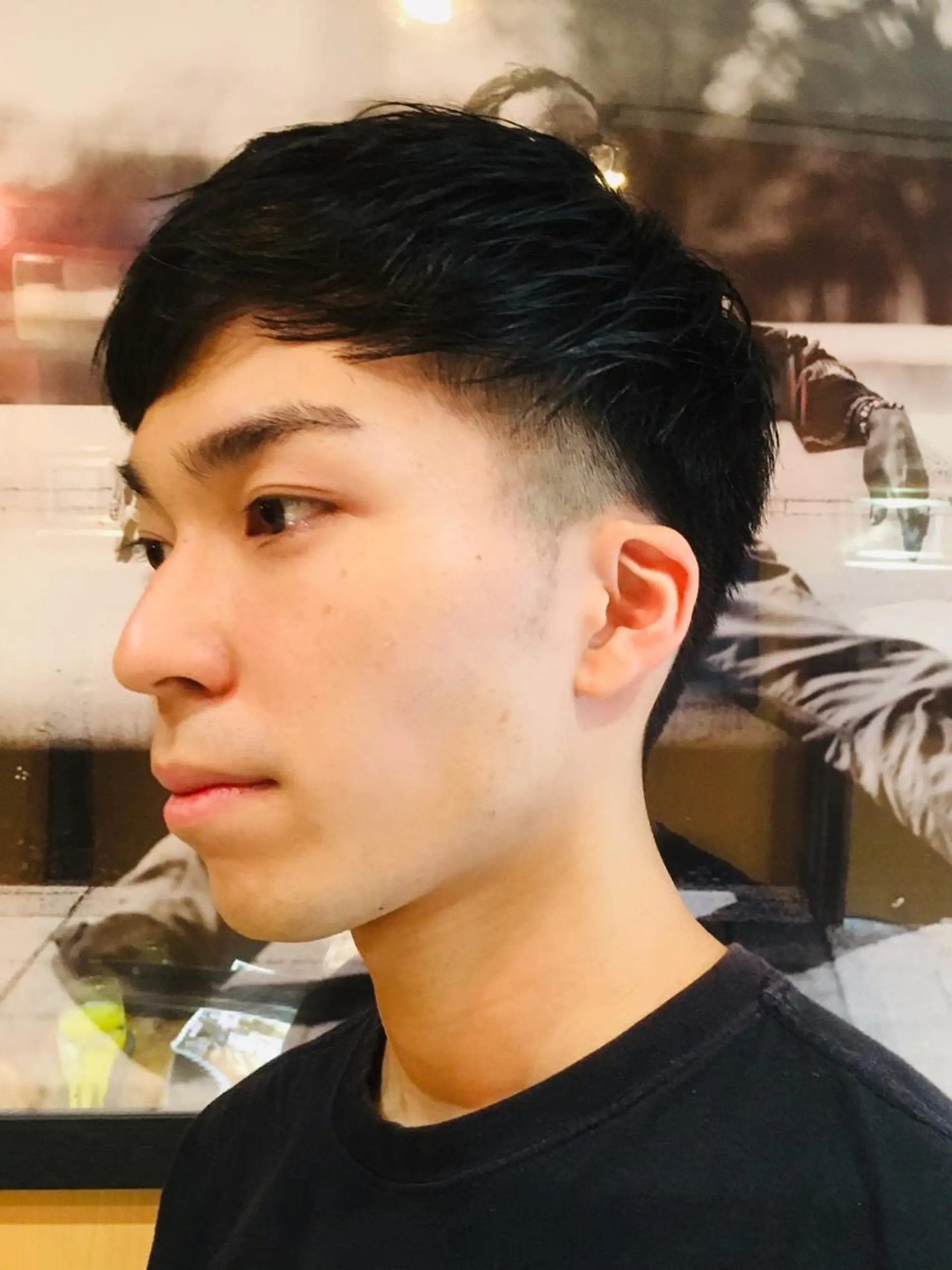 ショート メンズ Drei.B.(ドライヴ)所属・ヨシダ アズサのヘアスタイル