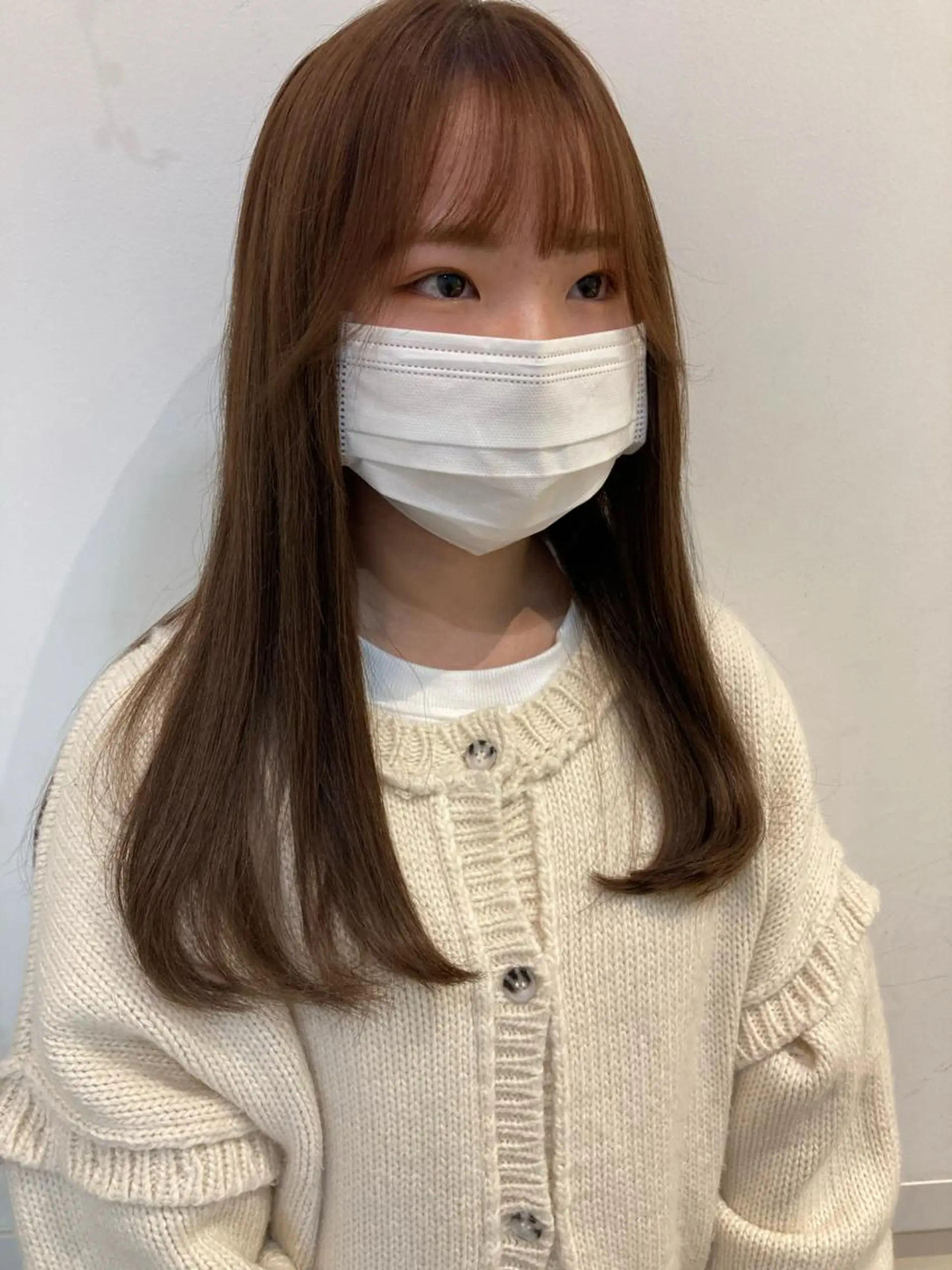 ロング カラー カット ヘアカラー トリートメント エクステ 綿貫 美香のヘアスタイル