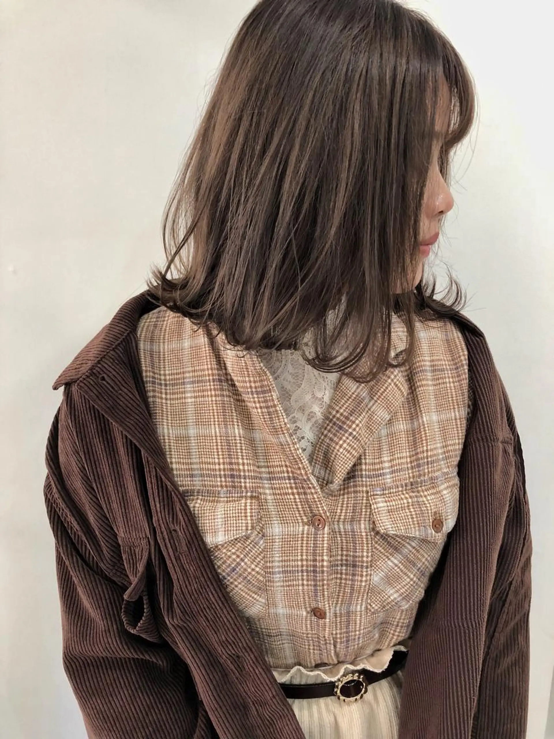 セミロング ハイライト ボブ/レイヤー 🌟梅田盛一🌟のヘアスタイル