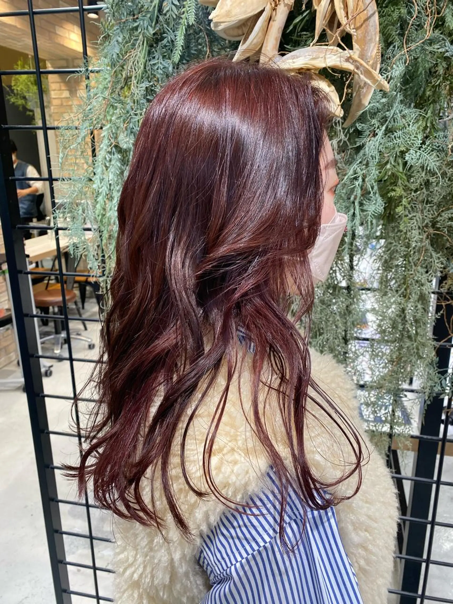 セミロング カラー ワンカールで盛れる レイヤー🎀Macoのヘアスタイル