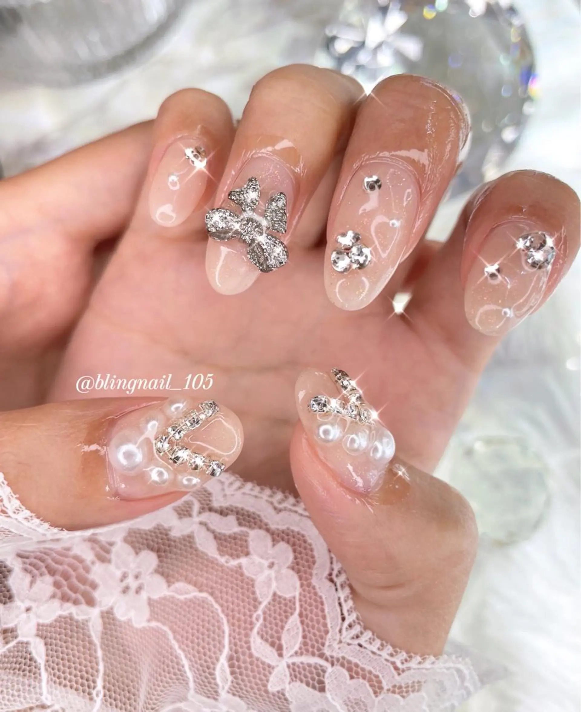 ネイル 23時まで❤︎韓国、 ワンホンネイルのネイルデザイン