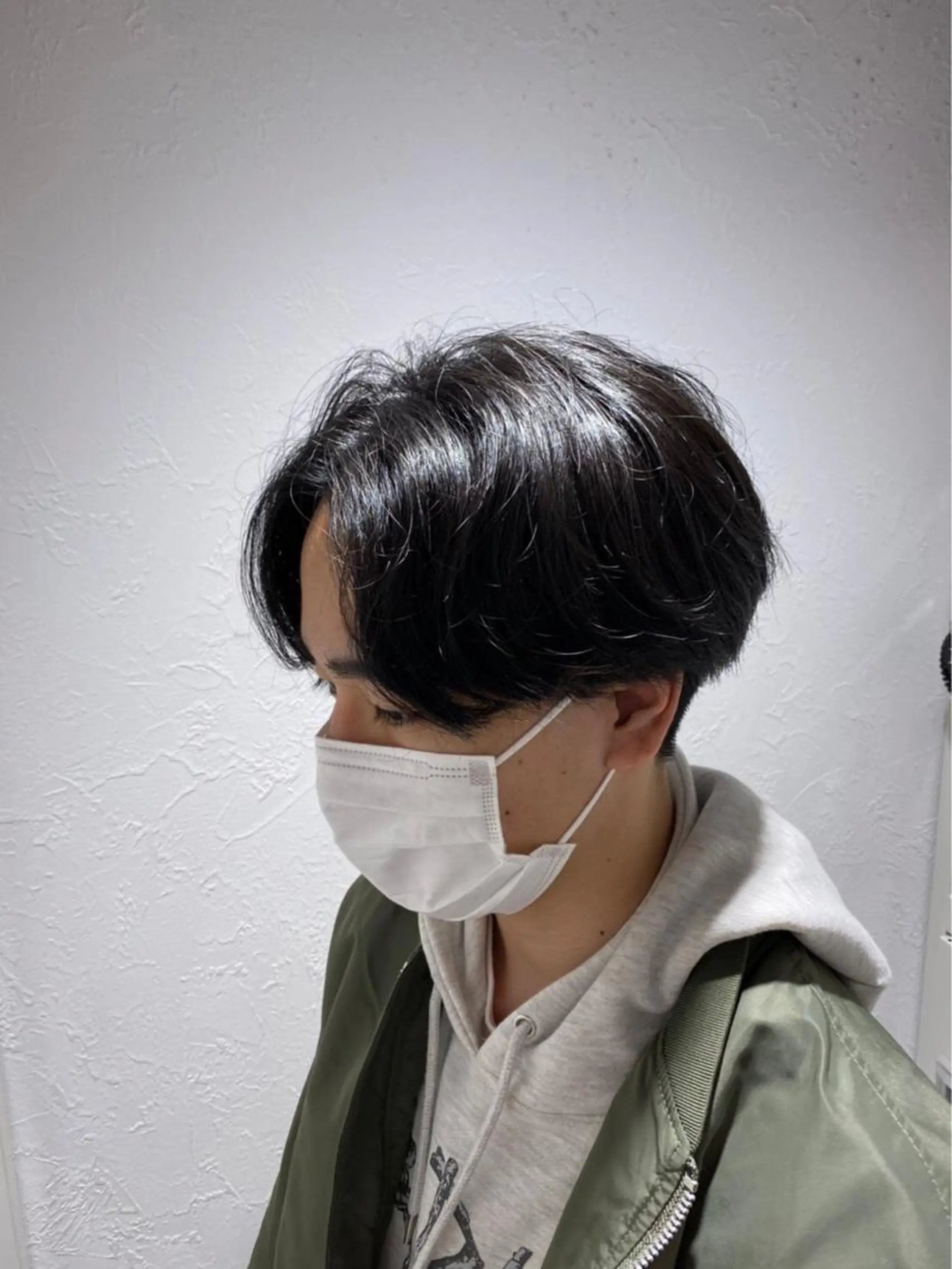 ミディアム カラー ヘアアレンジ メンズ ヘアカラー トリートメント ヘッドスパ ヘアセット ✨【公式】渋谷メンズ サロン BLUCK✨のヘアスタイル