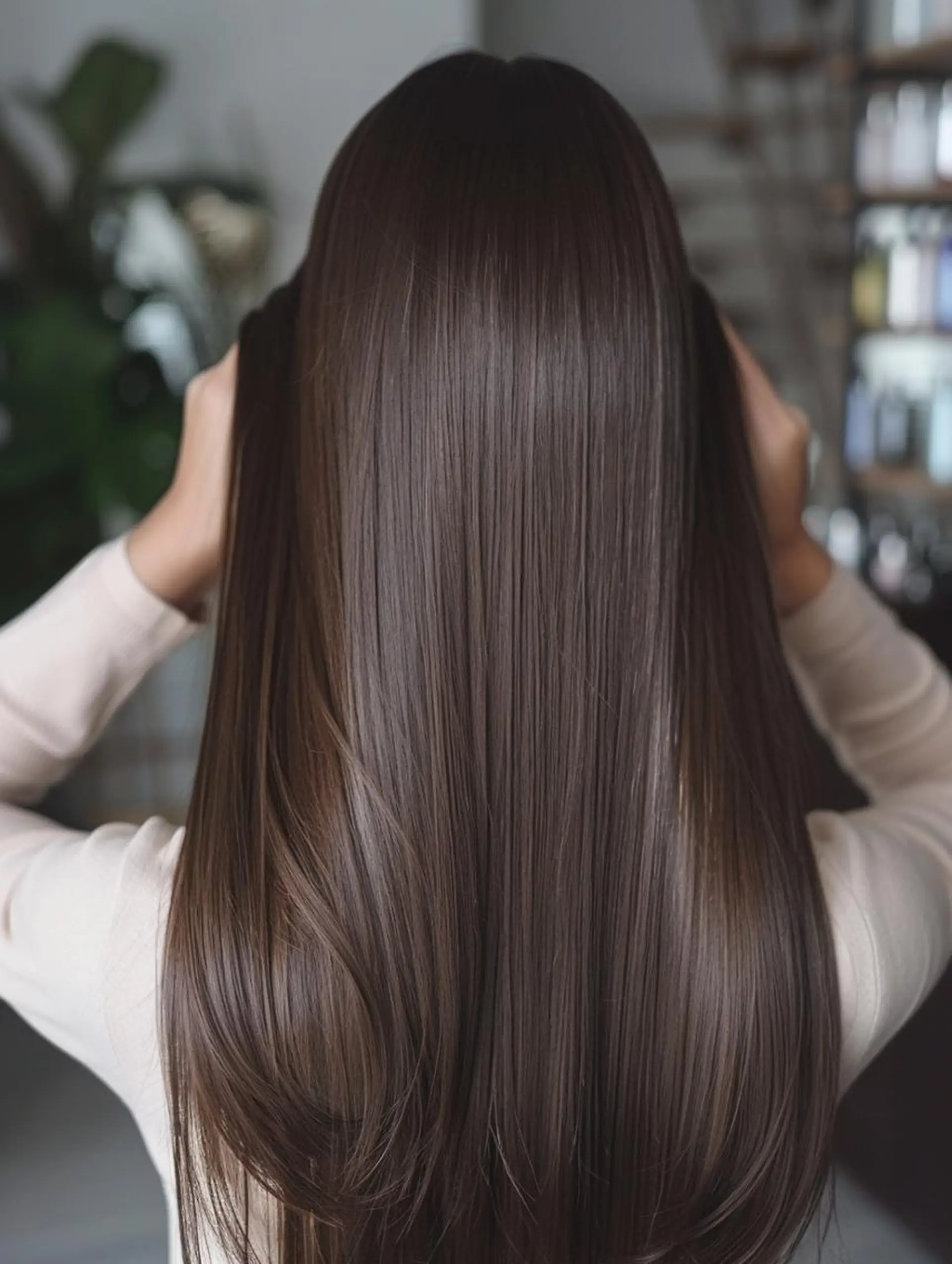 ロング 上家 慎太郎のヘアスタイル