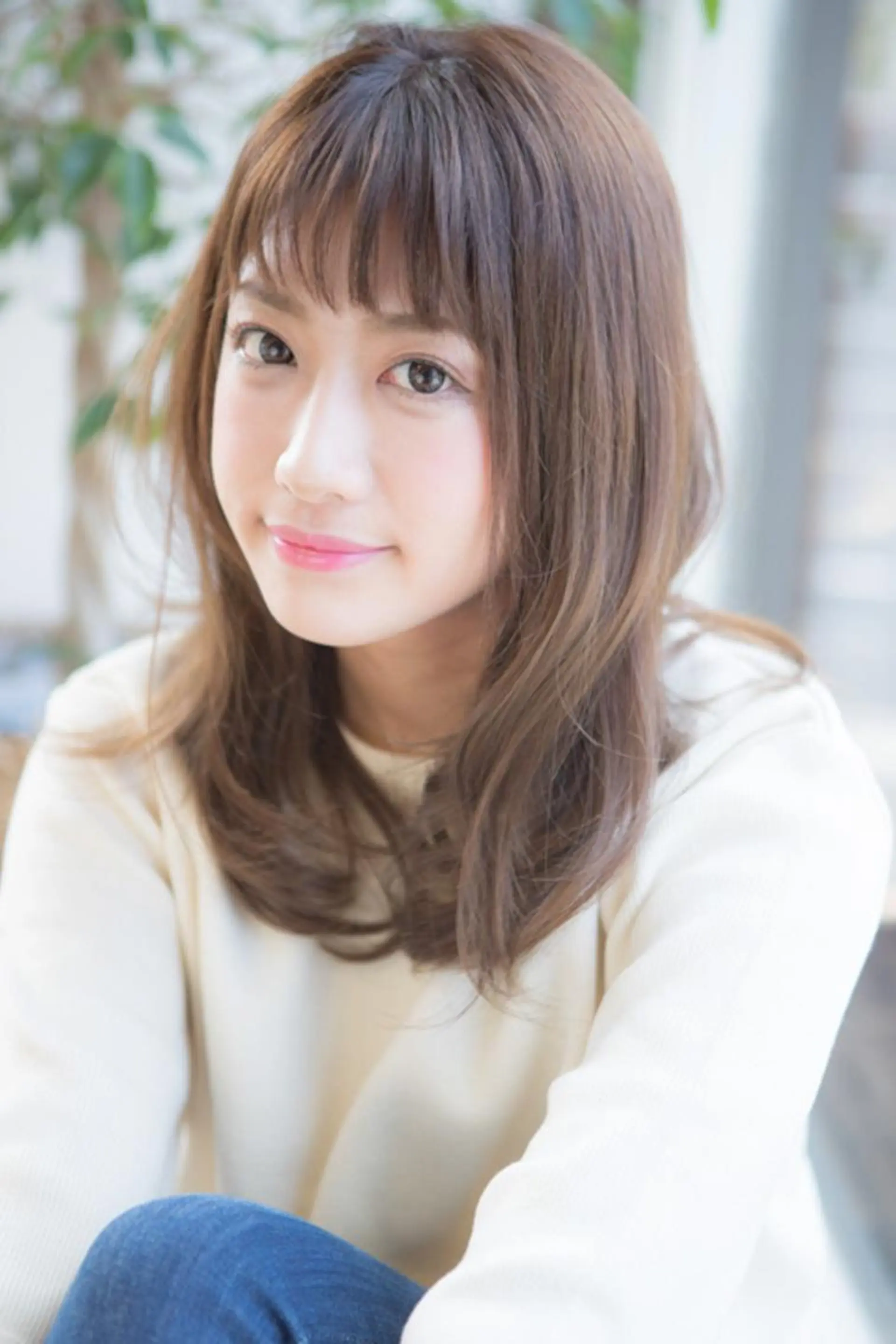 セミロング カラー パーマ マツエク・マツパ カット 縮毛矯正 髪質改善サロン Liko🌟のヘアスタイル