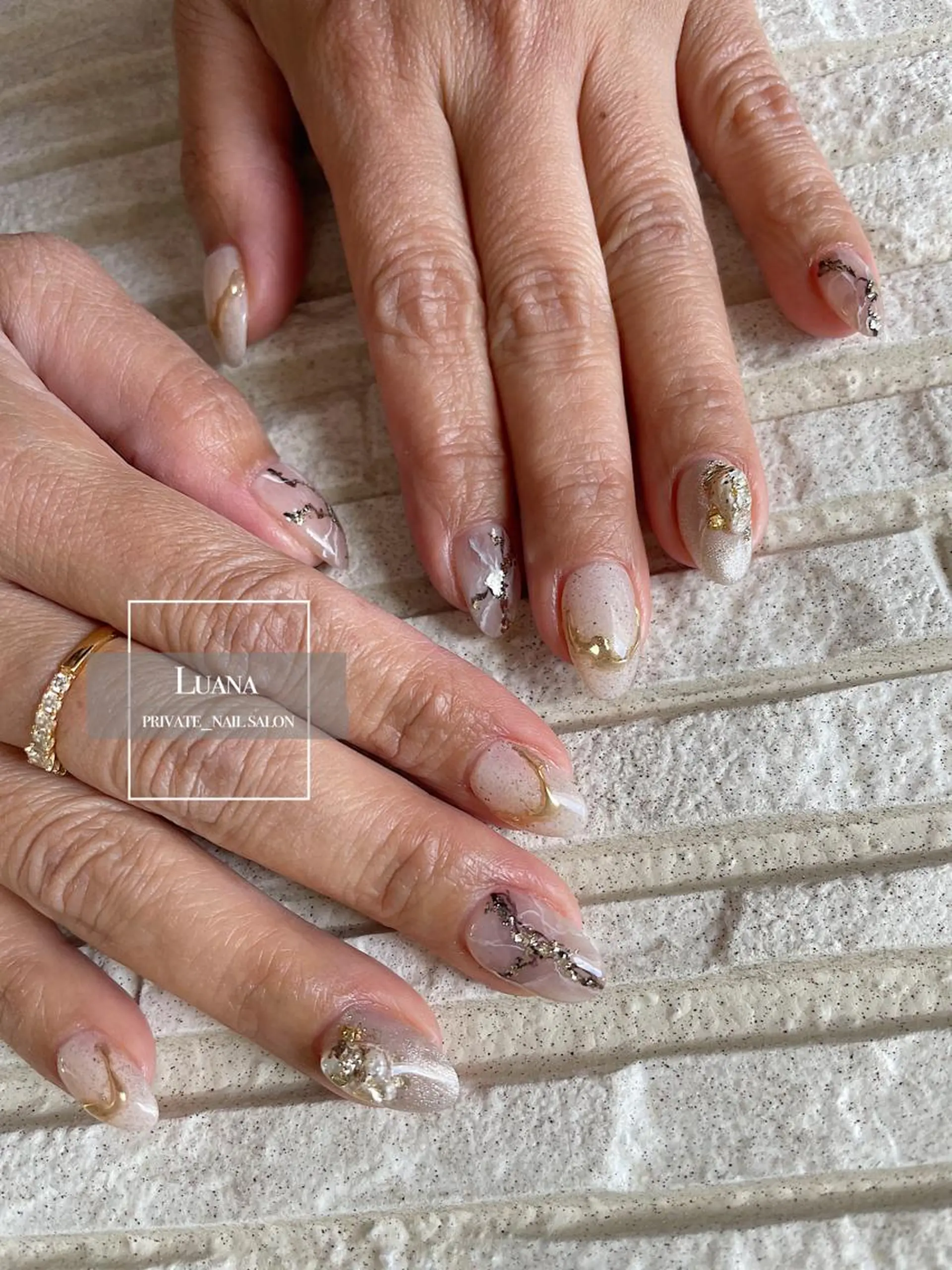 ネイル 持ち込み Nail Salon Luanaのネイルデザイン