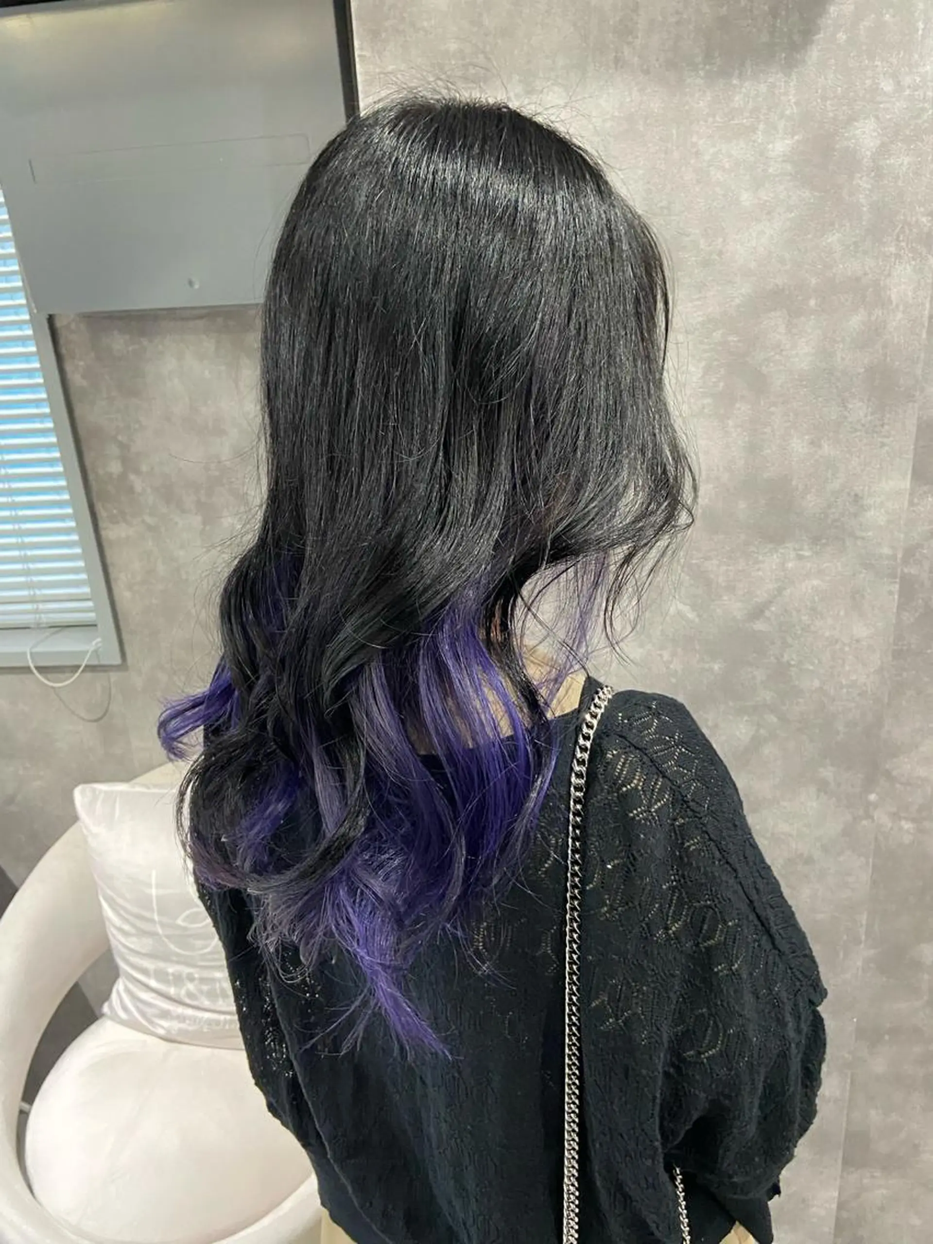 ロング カラー 🦉静かに過ごしたい 方、個室席🦉タナカのヘアスタイル