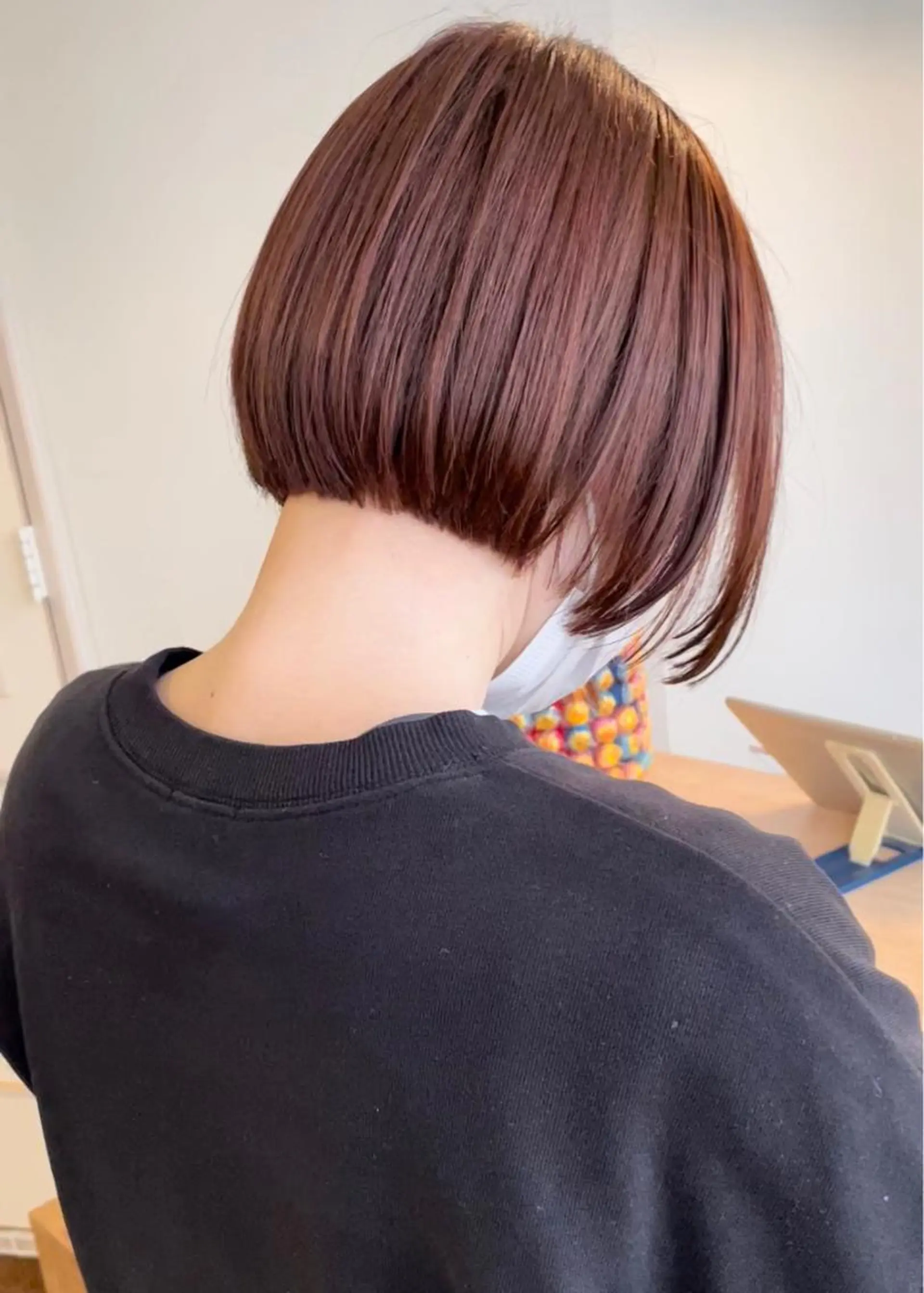 ショート カラー ヒナゴ トヨカズのヘアスタイル