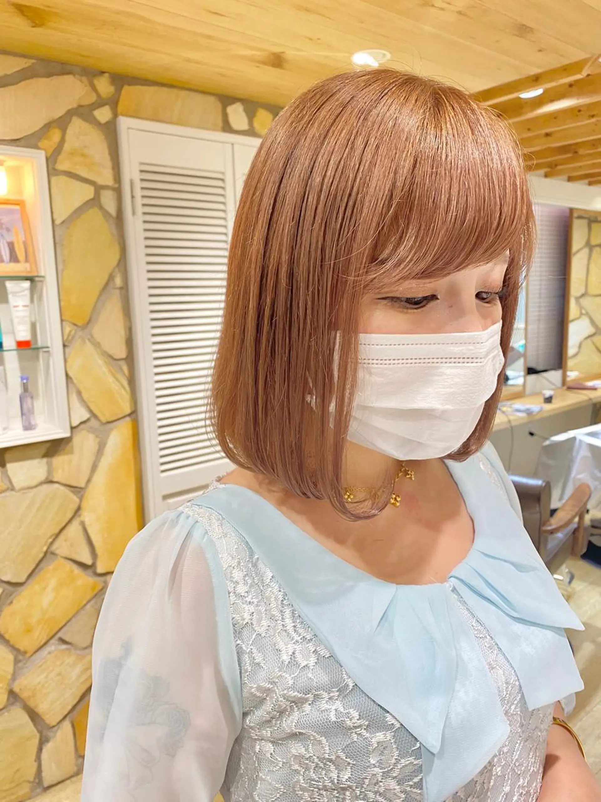 ショート カラー ヘアカラー kawabe maikoのヘアスタイル