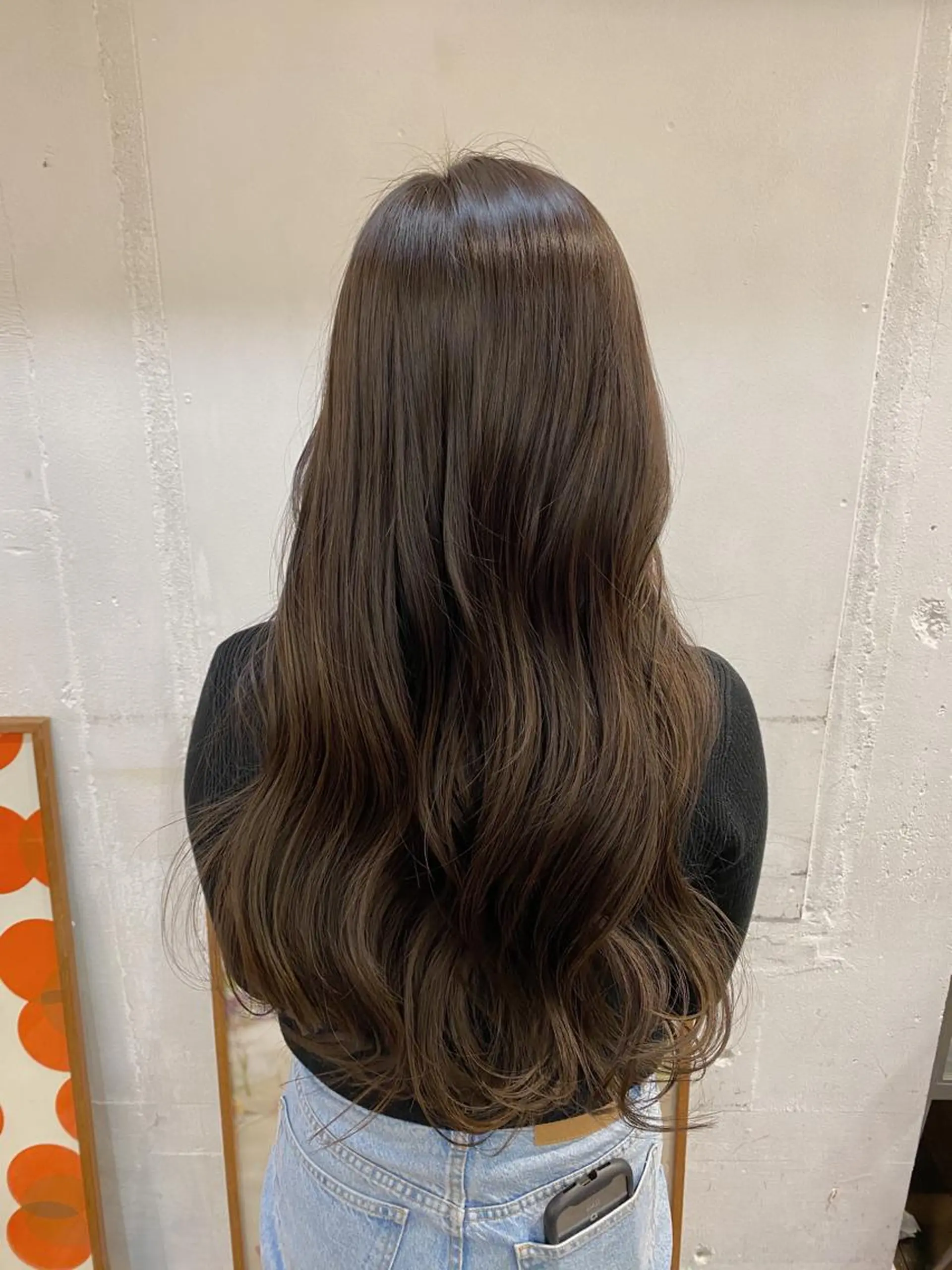 ロング カラー ブリーチ デザインカラー グラデーションカラー ハイライトカラー ハイライト ink Runaのヘアスタイル