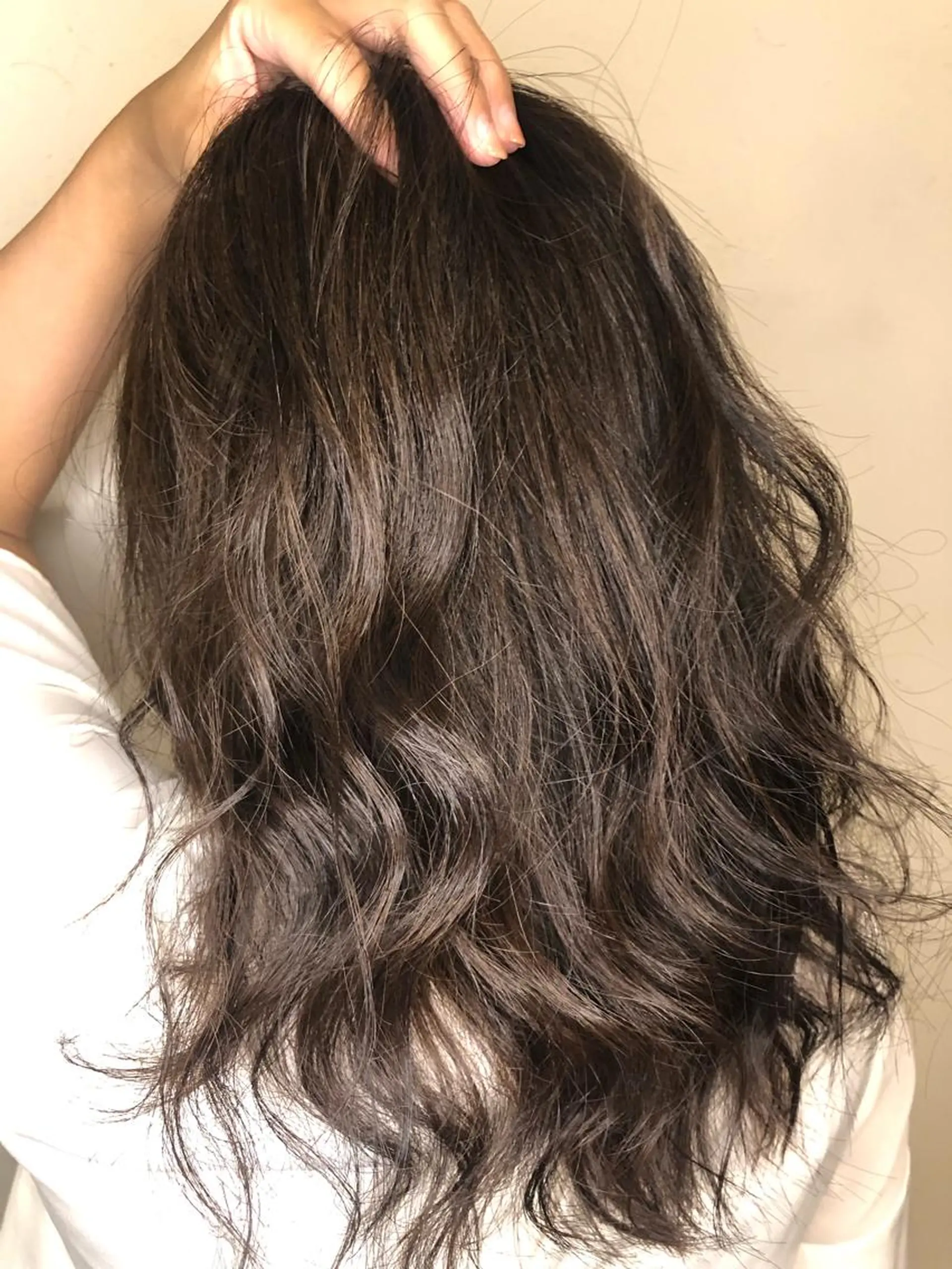 ミディアム カラー 刀根 亮馬のヘアスタイル