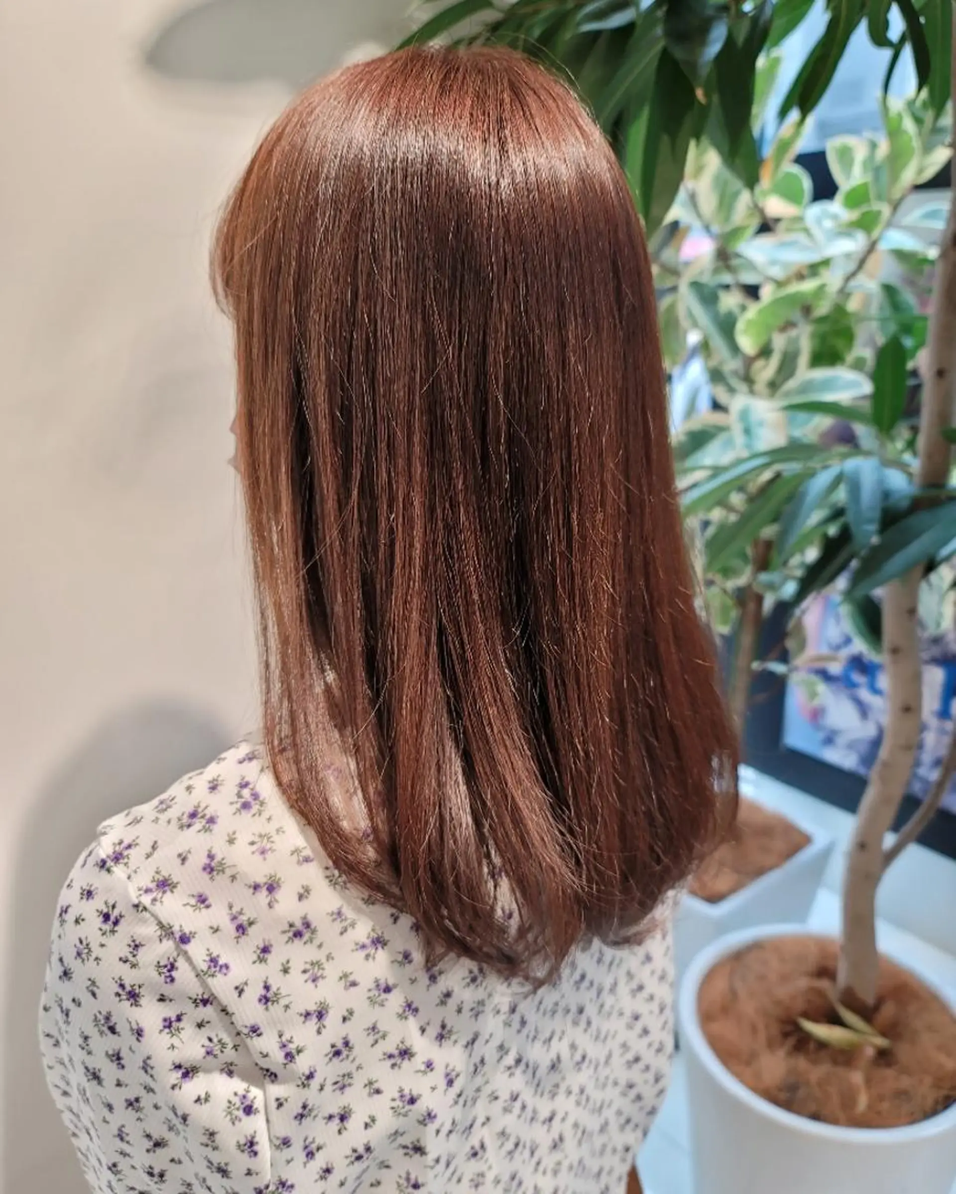 セミロング カラー Endearing所属・❇️安達 優心❇️ 髪質改善/艶髪特化のヘアスタイル