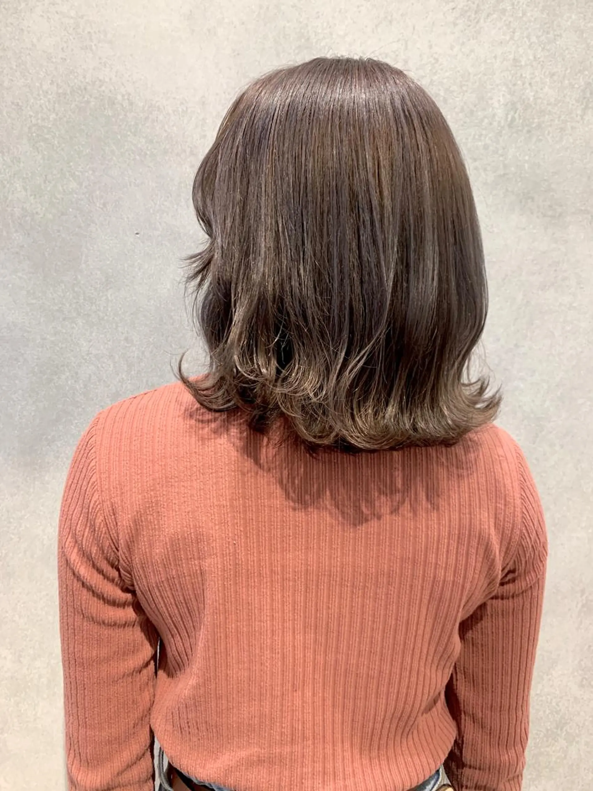 ミディアム カラー オーナースタイリスト 宗正淳志のヘアスタイル