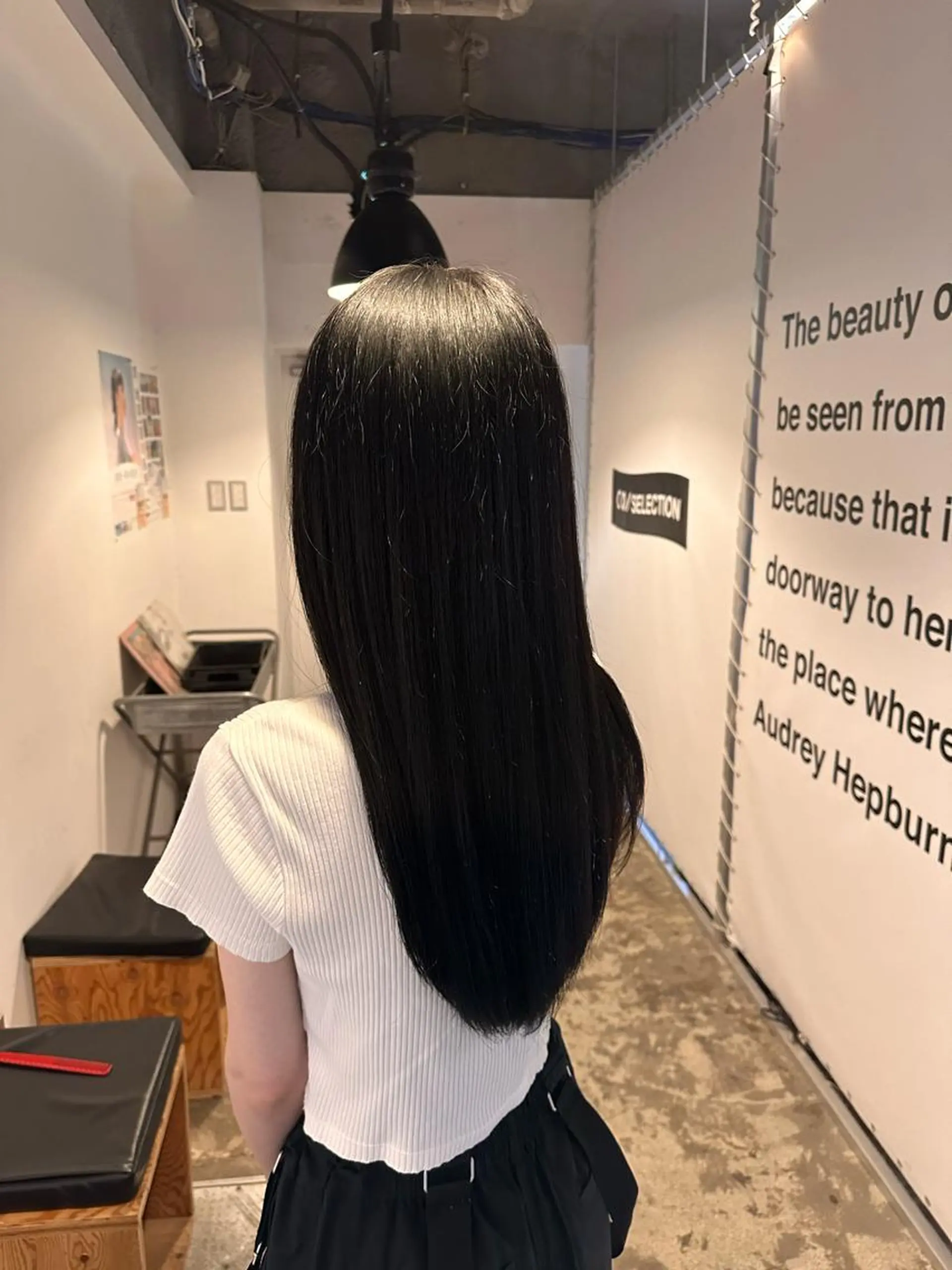 ロング カラー 黒髪 hairmake Brandnew 東生駒本店所属・Brandnew 東生駒本店小川タスクのヘアスタイル