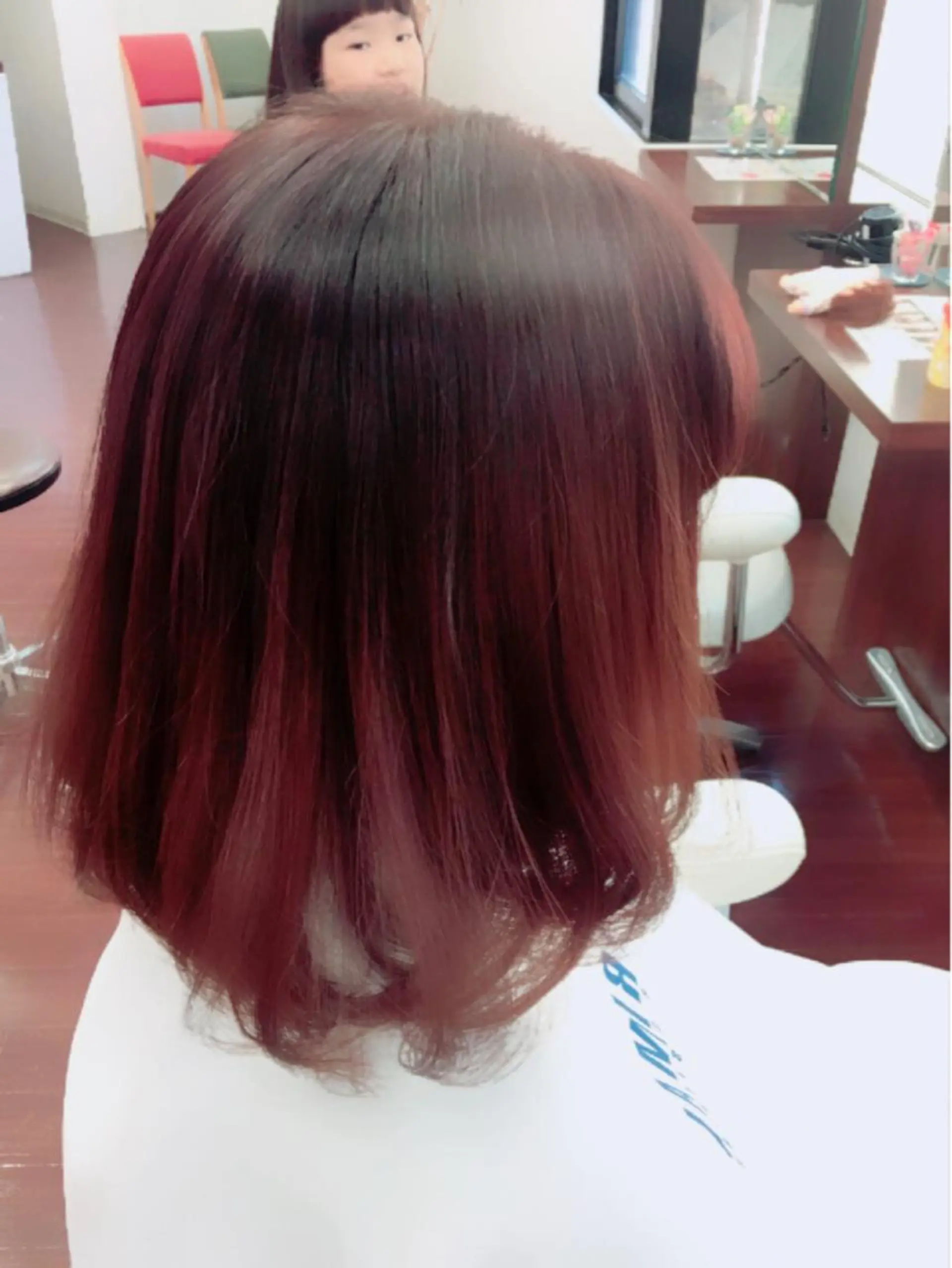 カラー ブリーチ毛縮毛矯正 👑山口のヘアスタイル