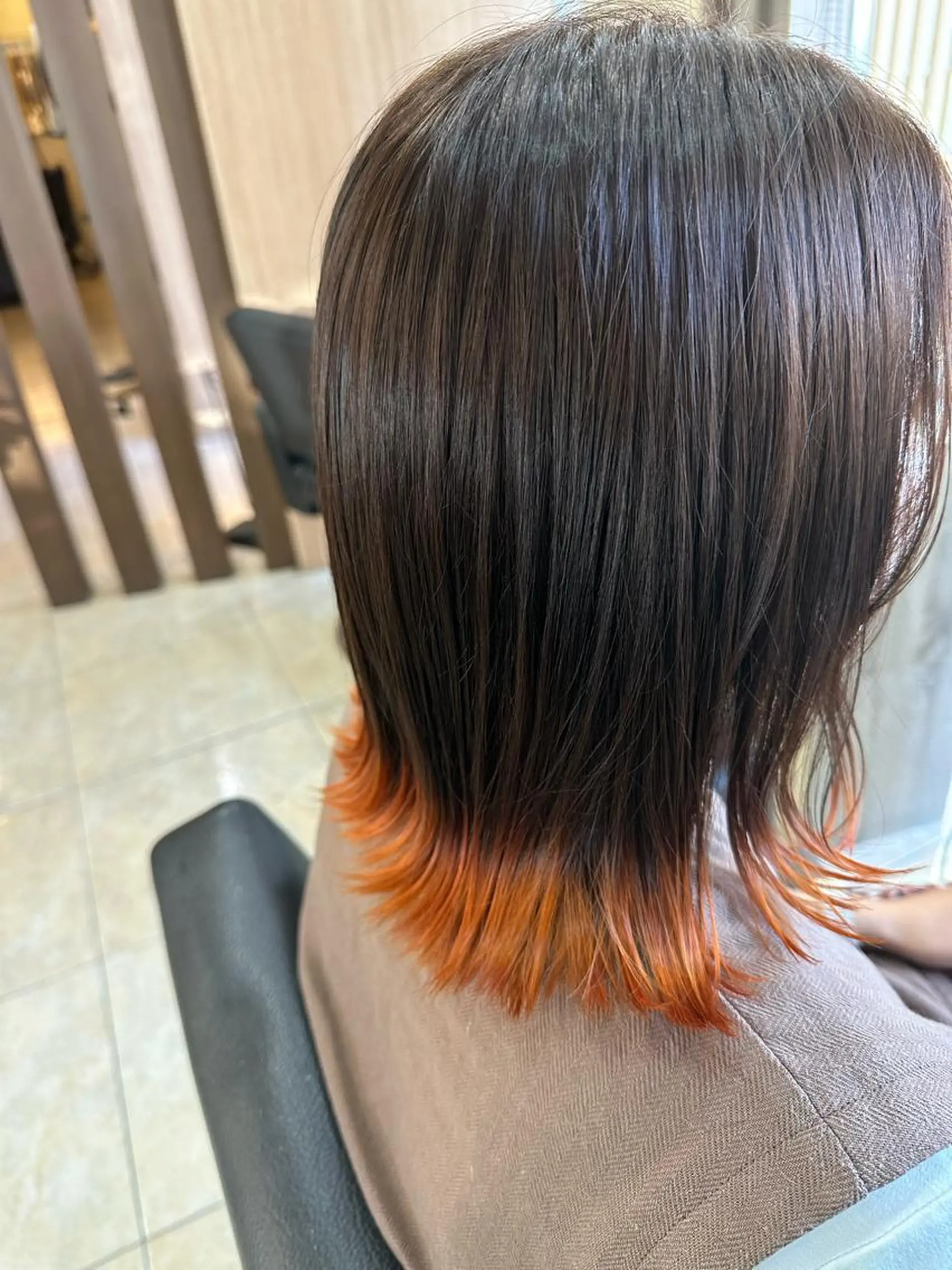 ミディアム ヘアカラー ☆ リホのマツエク・マツパデザイン