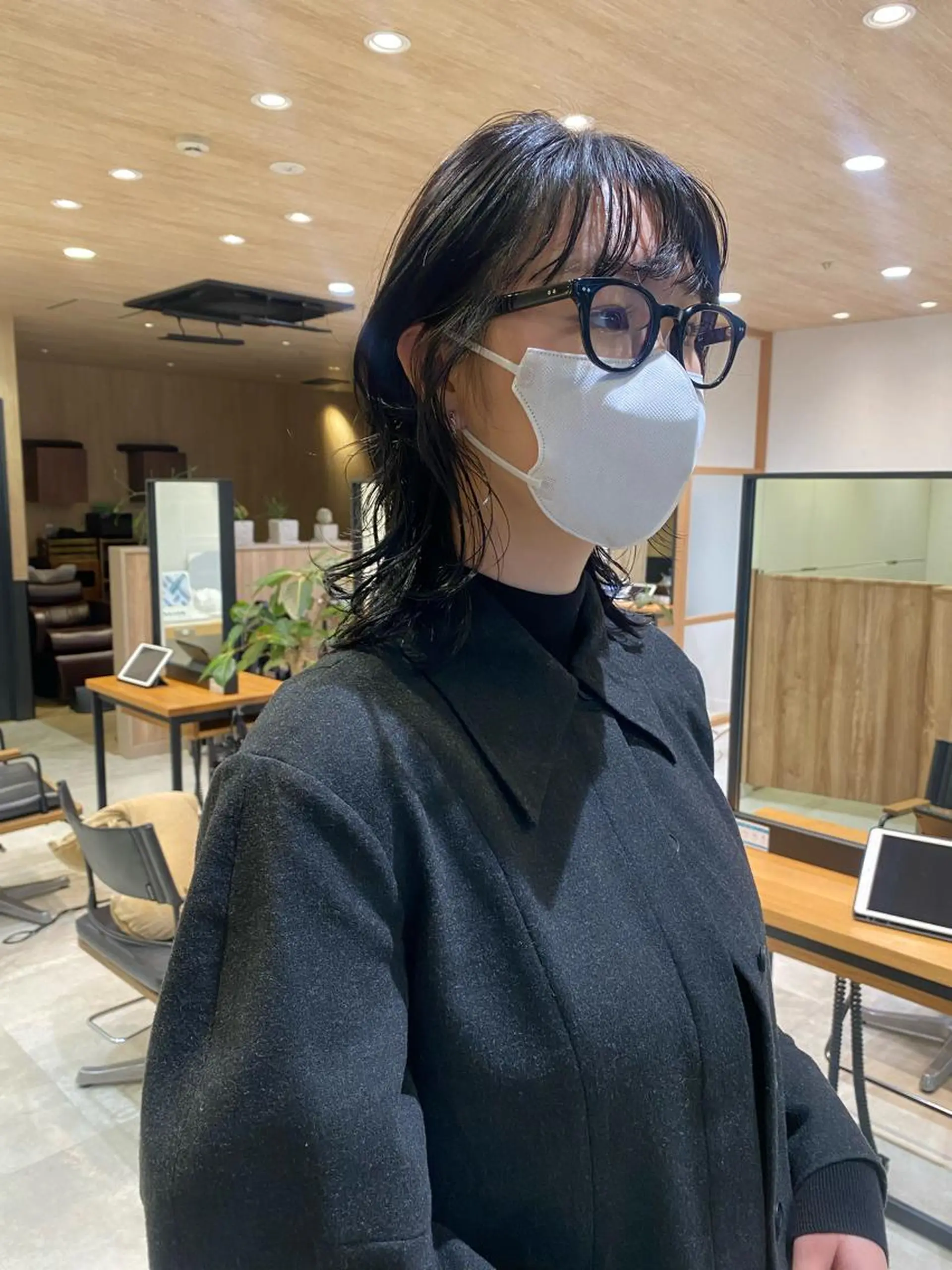 ミディアム カラー カット ヘアカラー パーマ指名No1 /namiのヘアスタイル