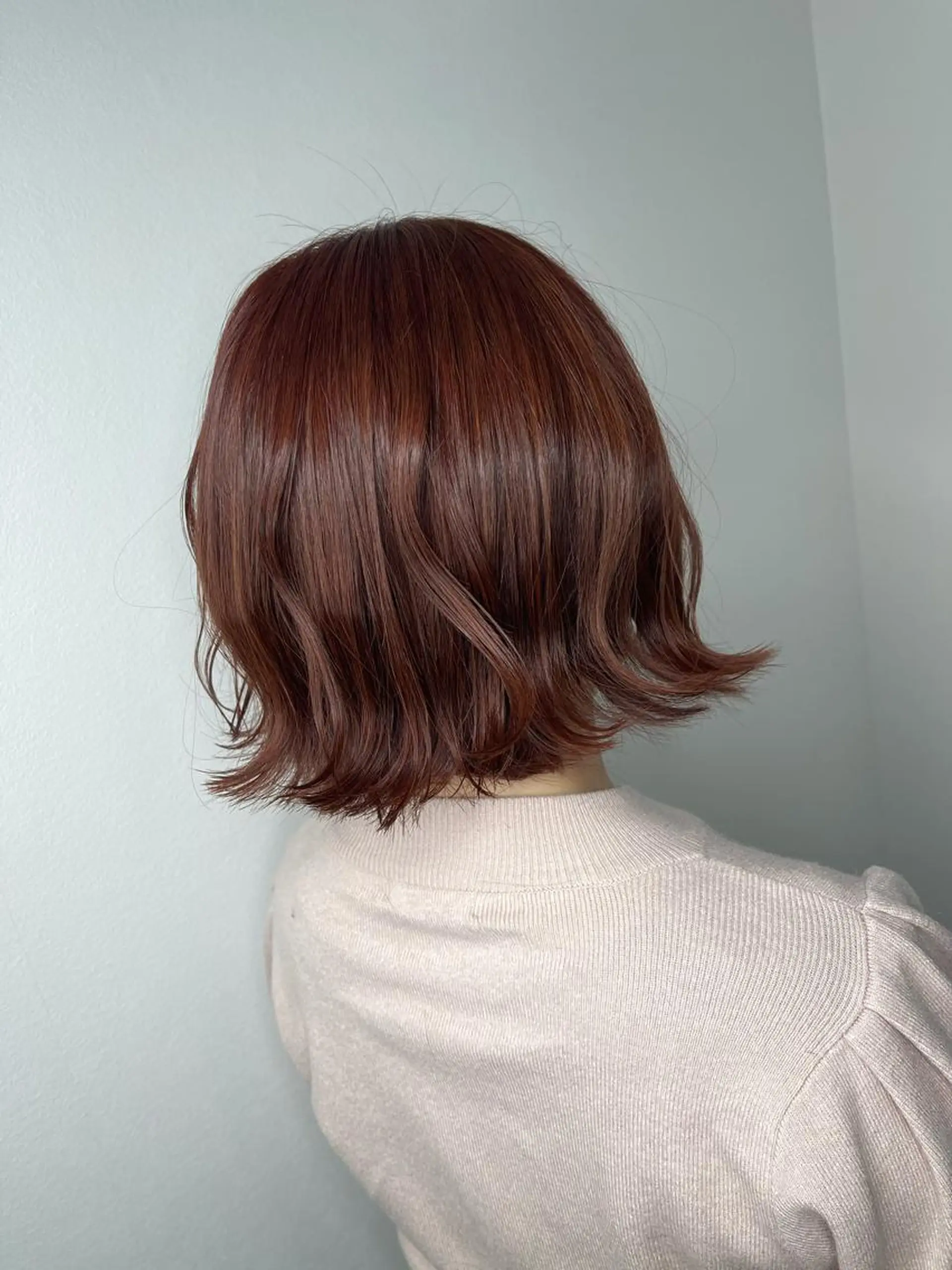 ショート カラー &chaLme   心斎橋所属・emi/髪質改善/ 韓国風/艶カラーのヘアスタイル