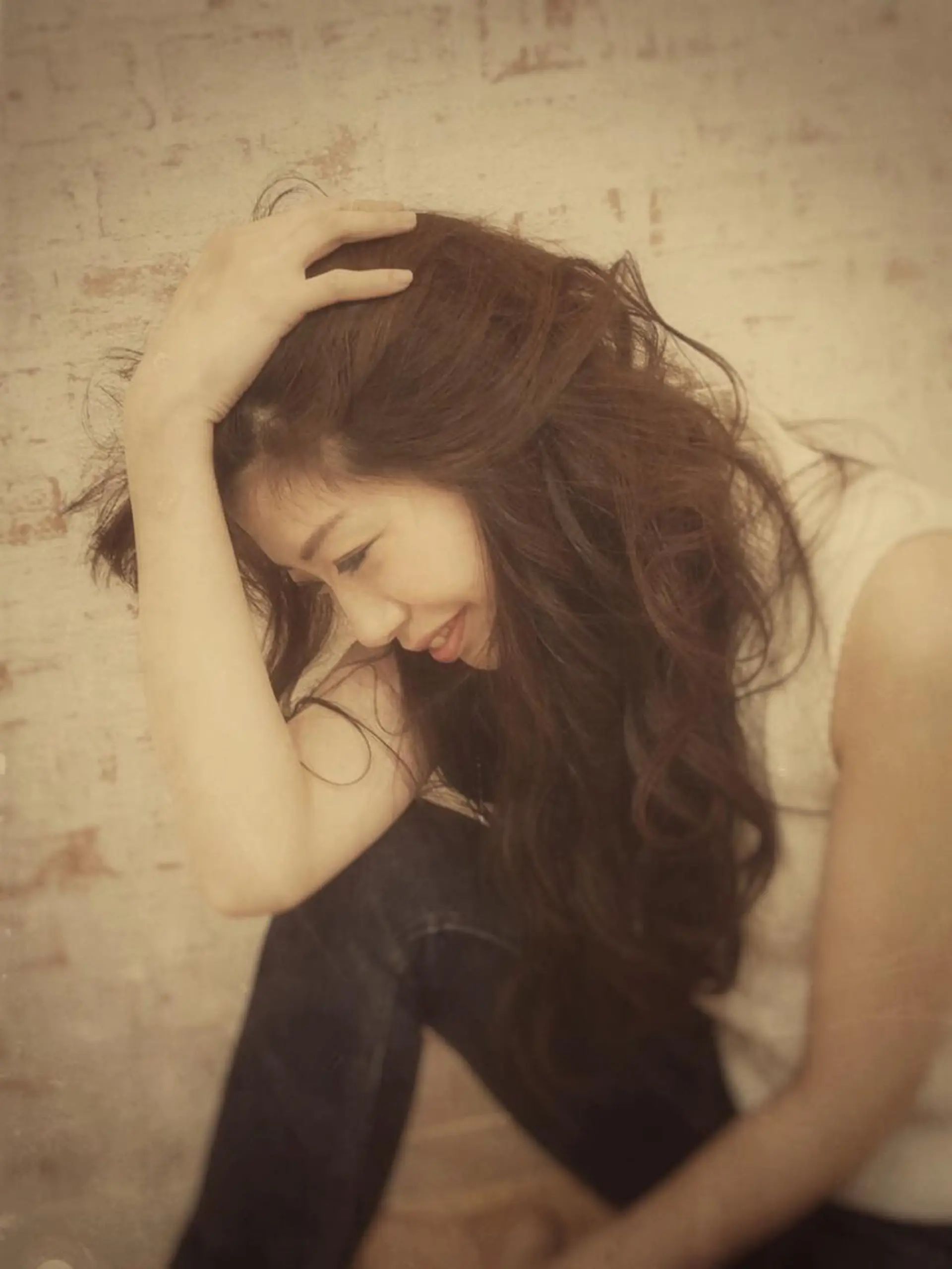 セミロング ロング カラー Lucet所属・糸井 一輝のヘアスタイル