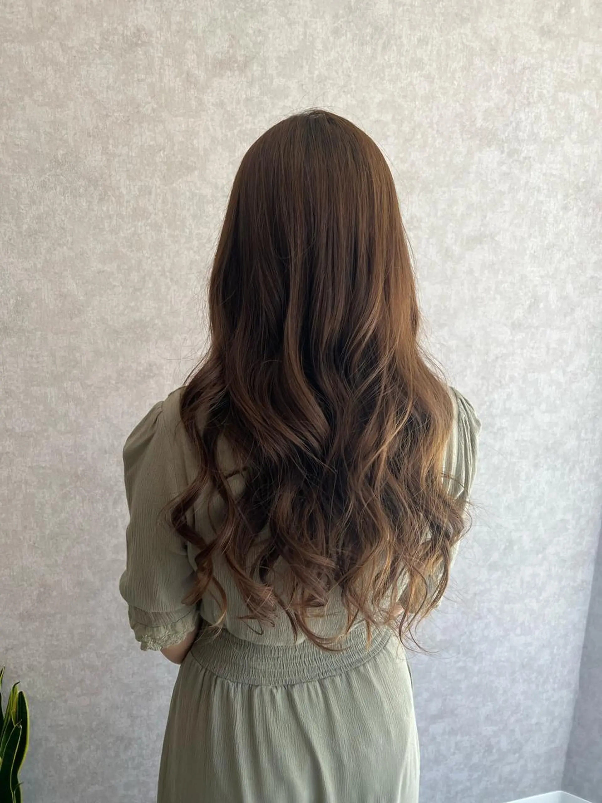 ロング Rio/ヘアセット/ ハイトーンカラーのヘアスタイル