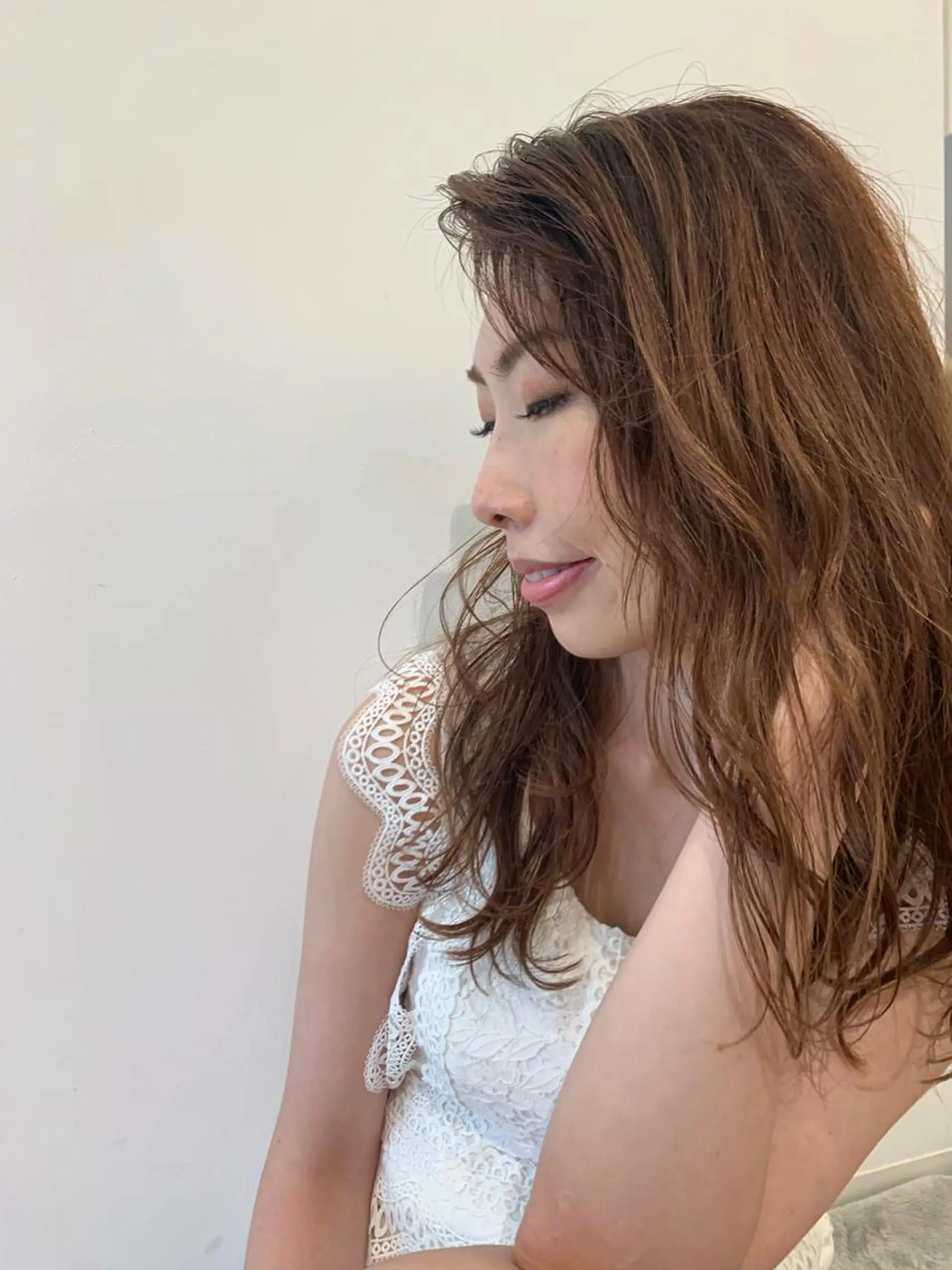 ロング カラー diarスタイリスト 山田のヘアスタイル