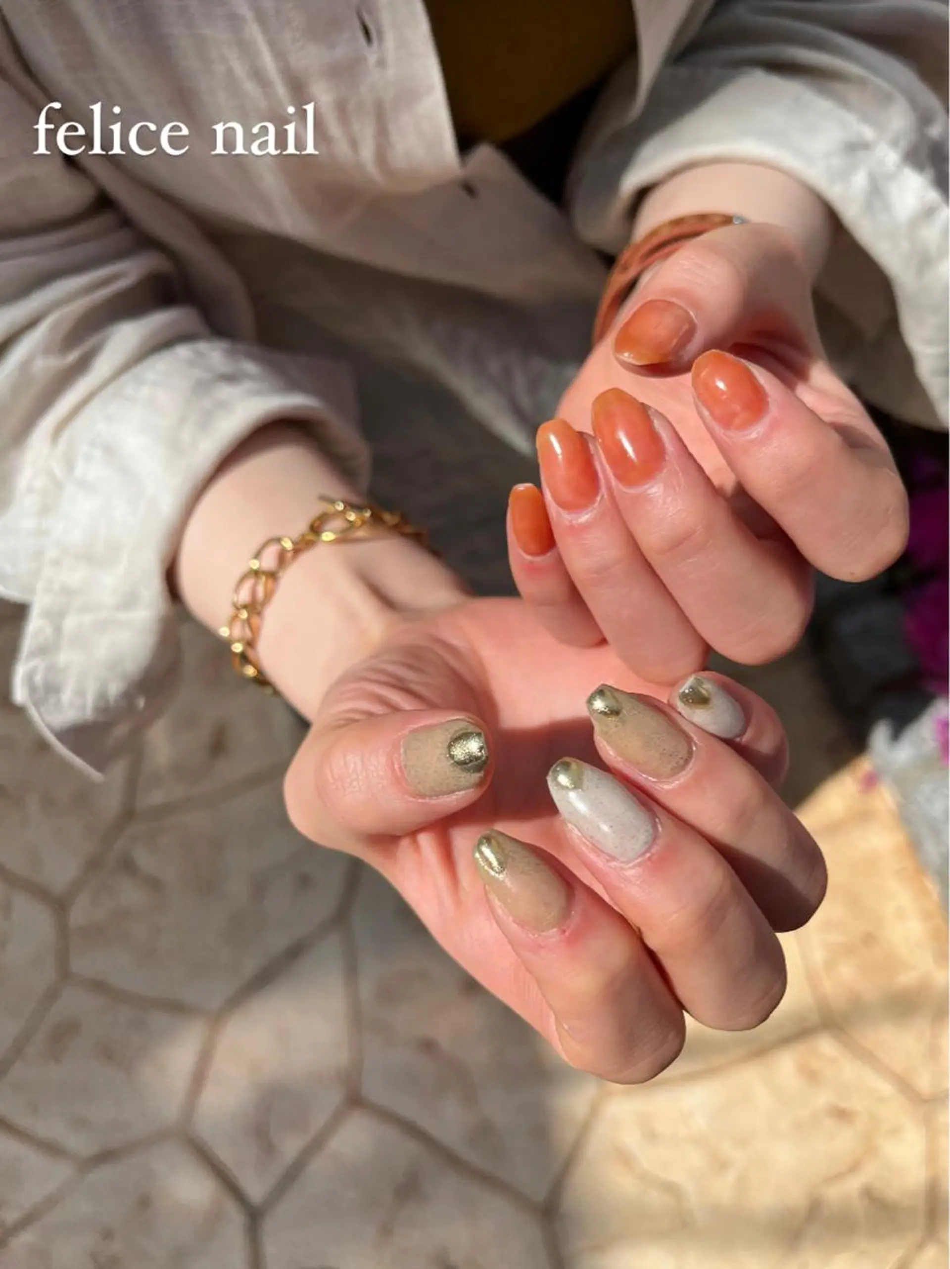 ネイル ジェルネイル ワンカラーネイル felice nailのネイルデザイン