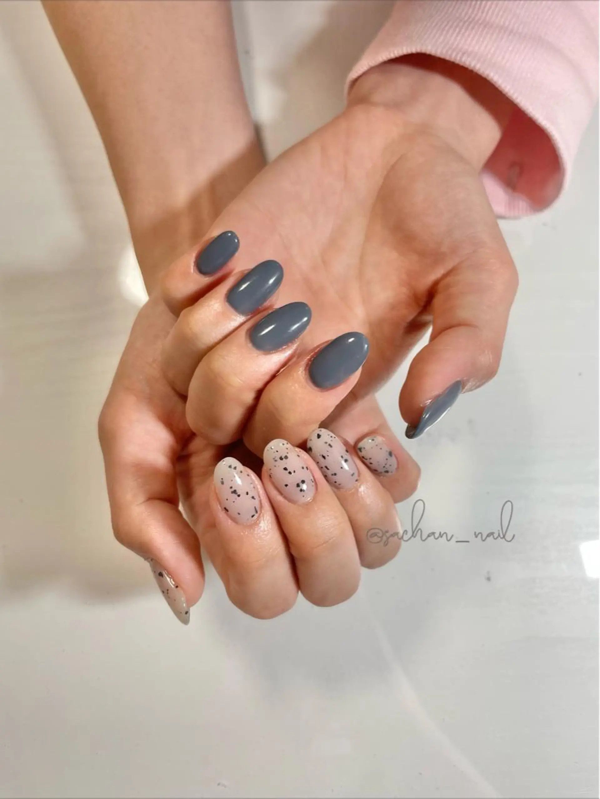 ネイル ワンカラーネイル ハンドネイル Sukegawa Satsukiのネイルデザイン