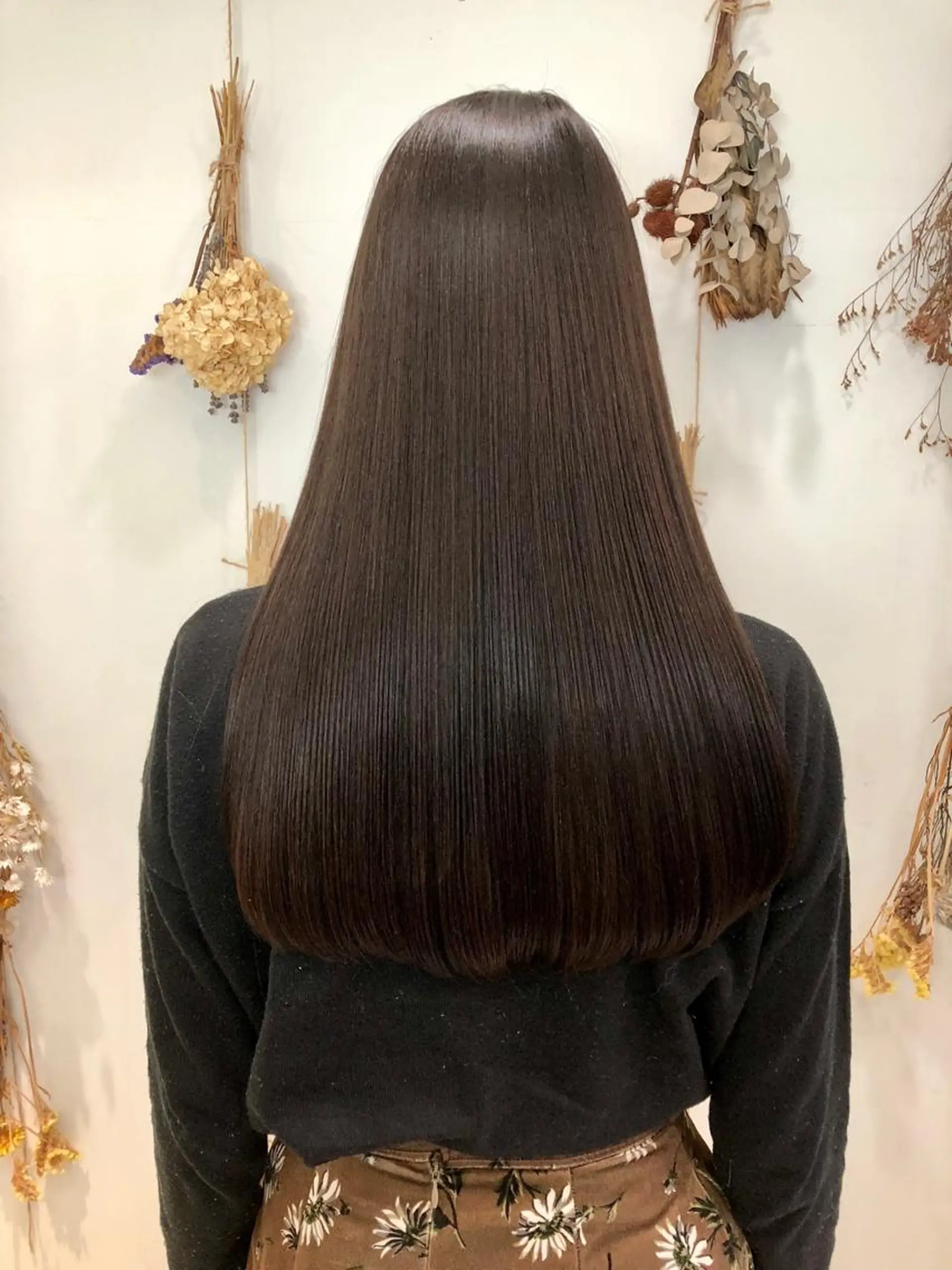 ロング パーマ 縮毛矯正/髪質改善 /韓国風　山川春輝のヘアスタイル