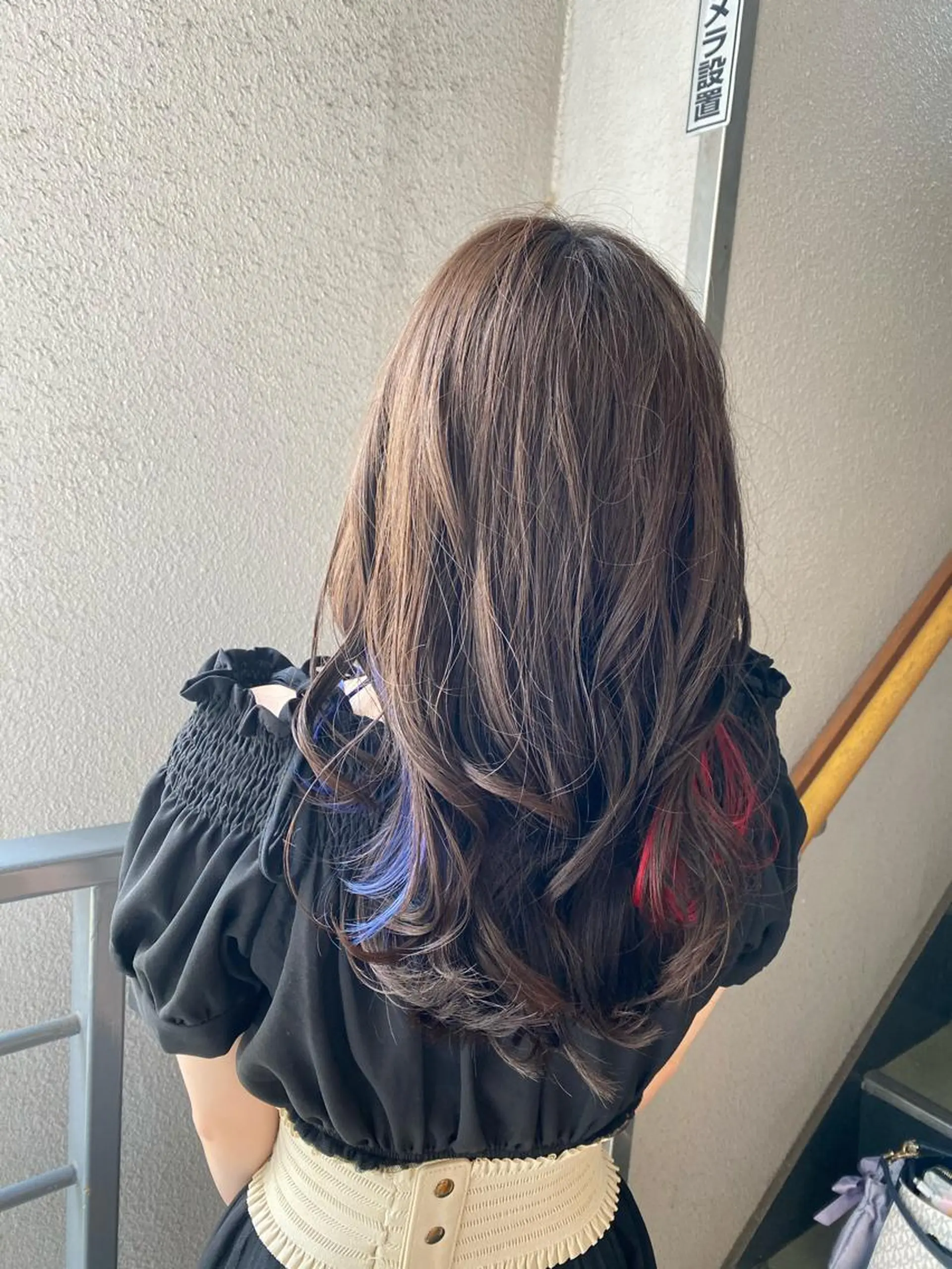 ロング カラー インナーカラー ヘアカラー トリートメント Kazu .Kのヘアスタイル