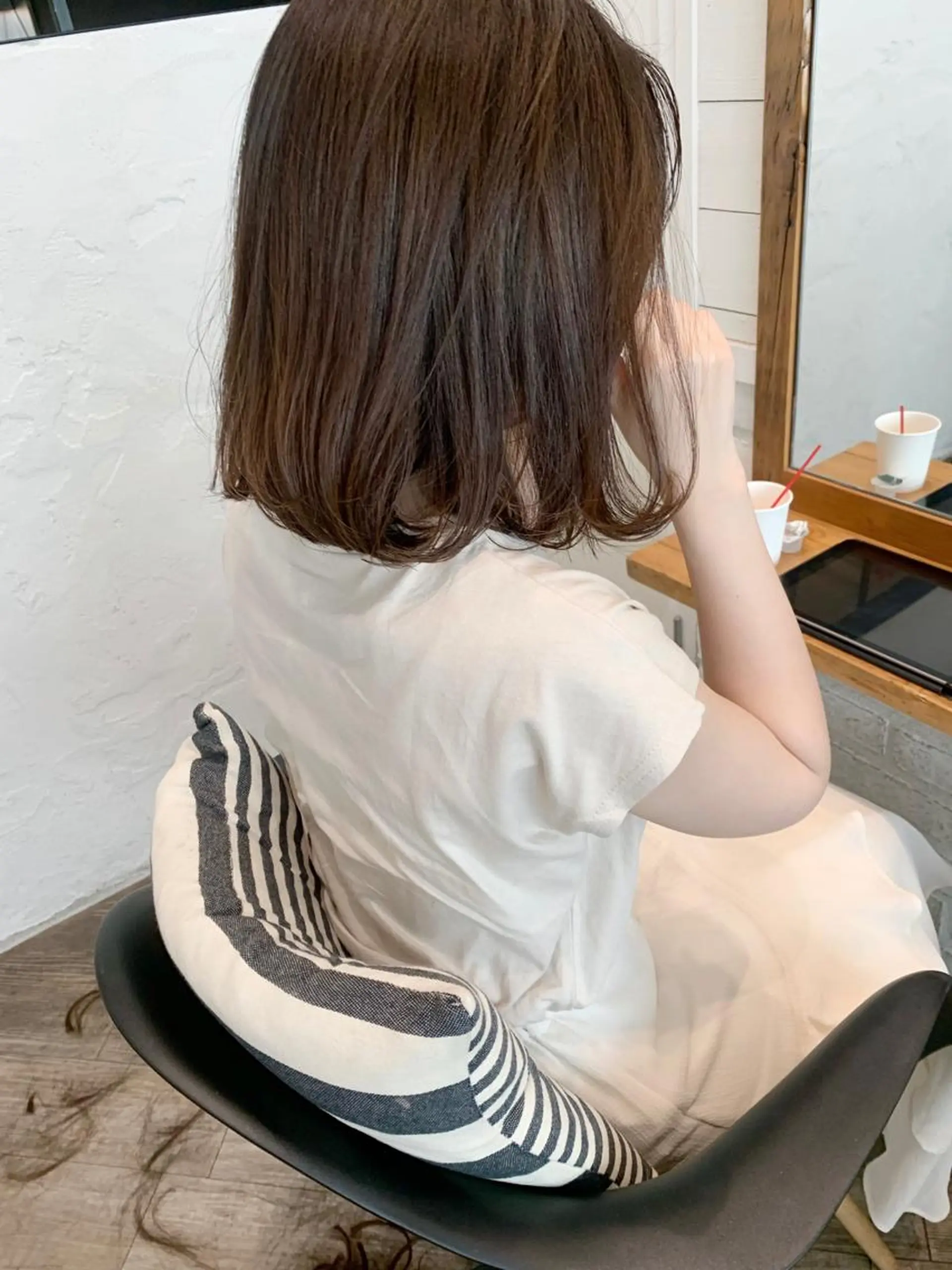 ミディアム カラー ベージュカラー ラベンダーカラー ラベンダーベージュ 🌟アレンジが似合う カラー🌟Rumiのヘアスタイル