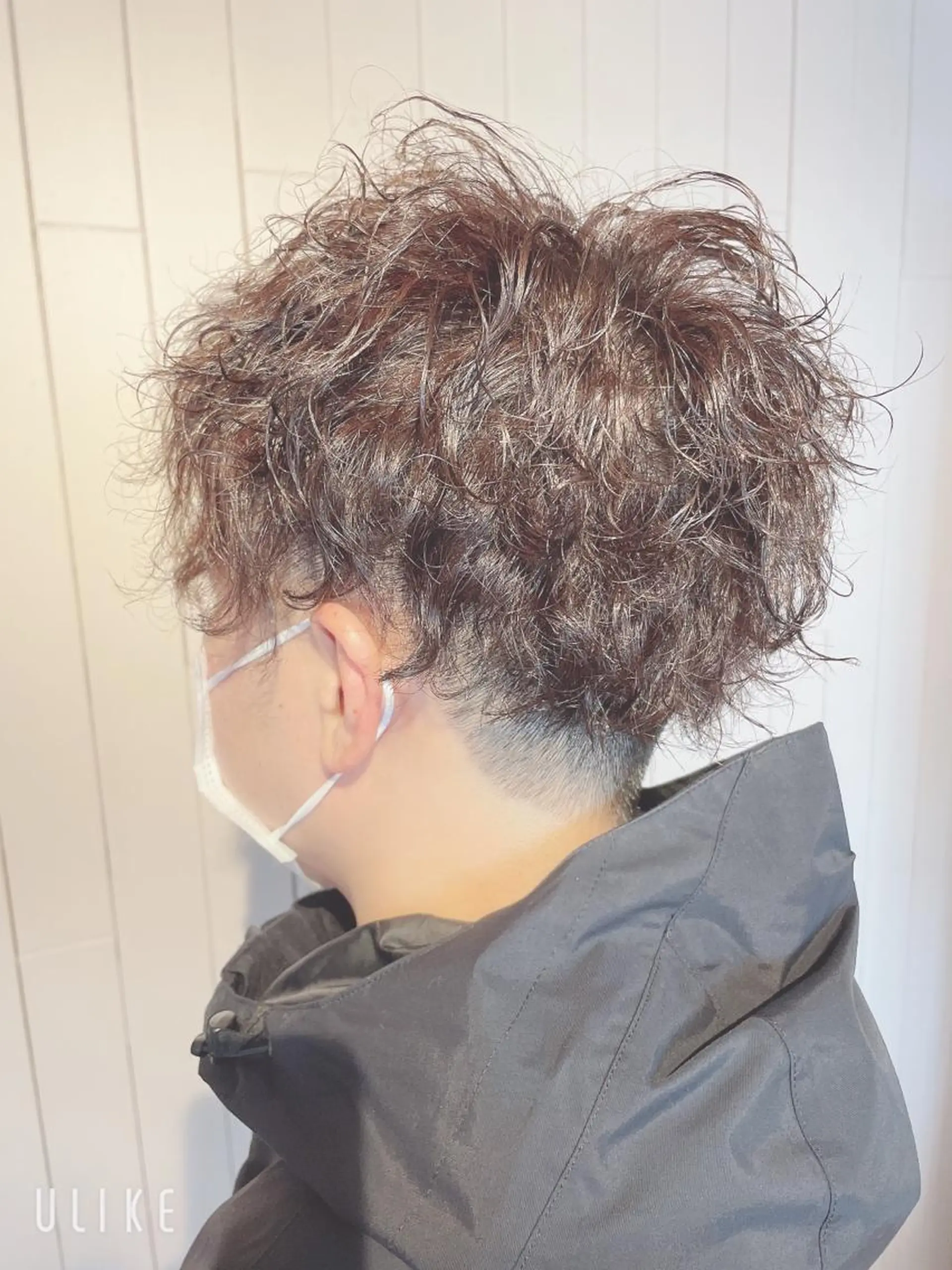 ショート パーマ メンズ メンズパーマ ツイストスパイラルパーマ スパイラルパーマ カット パーマ ❣️モードケイズ塚口 和田一将のヘアスタイル