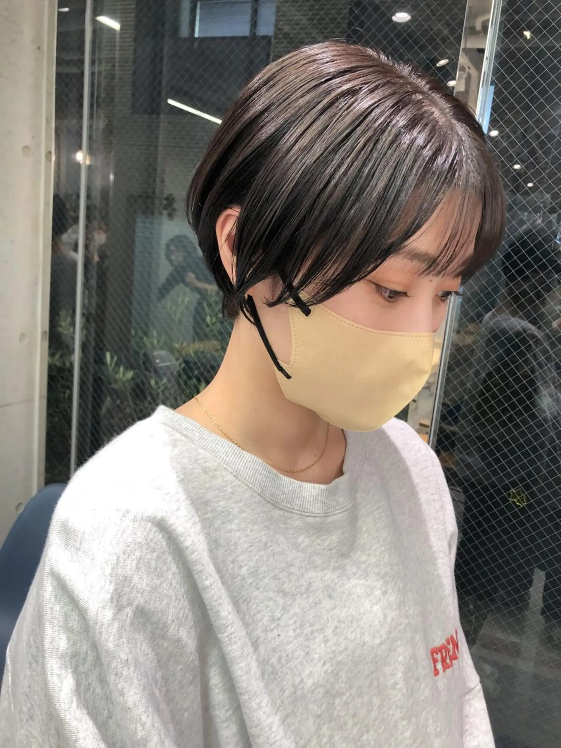 ショート rii-🩰 トレンド韓国ヘアのヘアスタイル