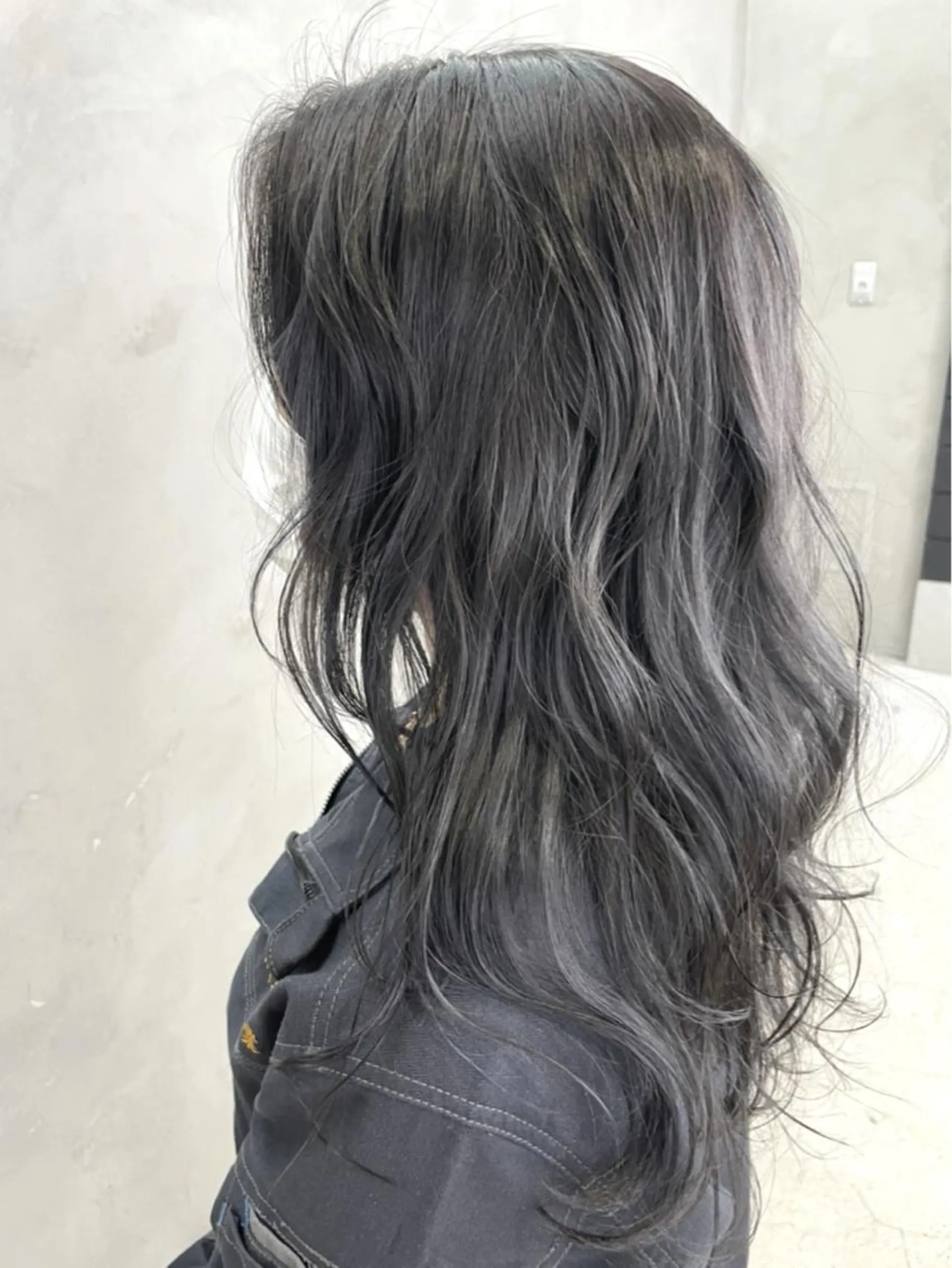 ロング ハイライト 1日1名限定価格✂️ 髪質改善サロン代表谷のヘアスタイル