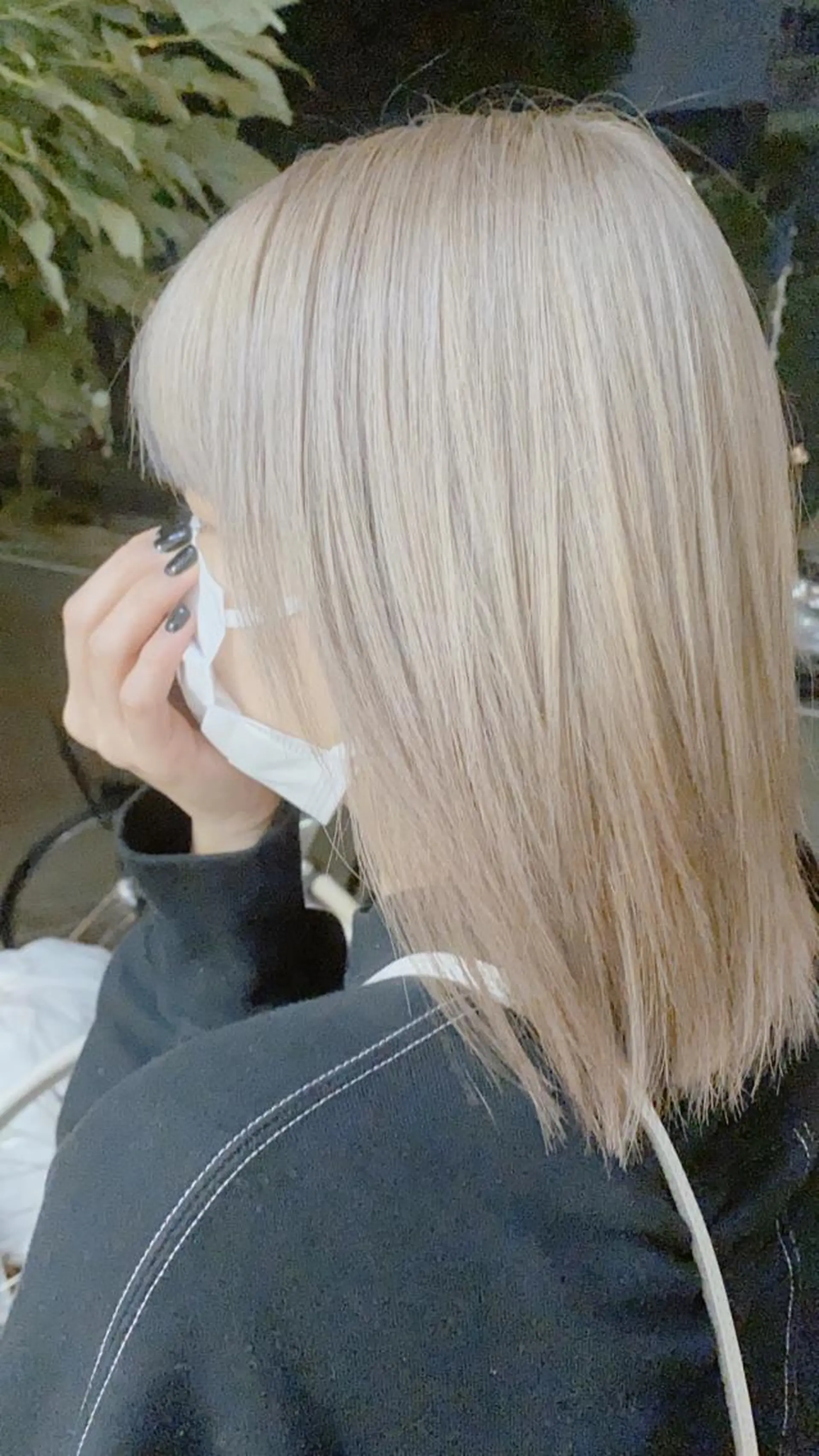 ミディアム カラー ブリーチ LEE HORIE所属・松田 百花のヘアスタイル