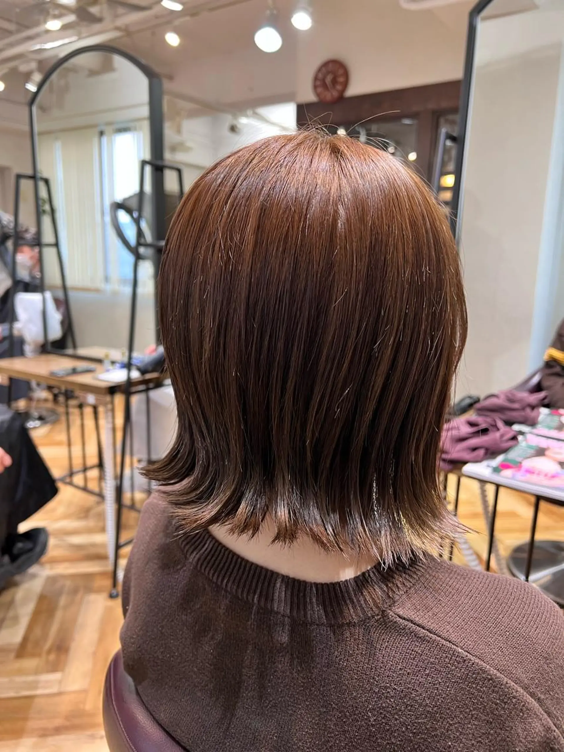 ショート カラー 🌞レイヤー×カラー 前川那津美🌞のヘアスタイル