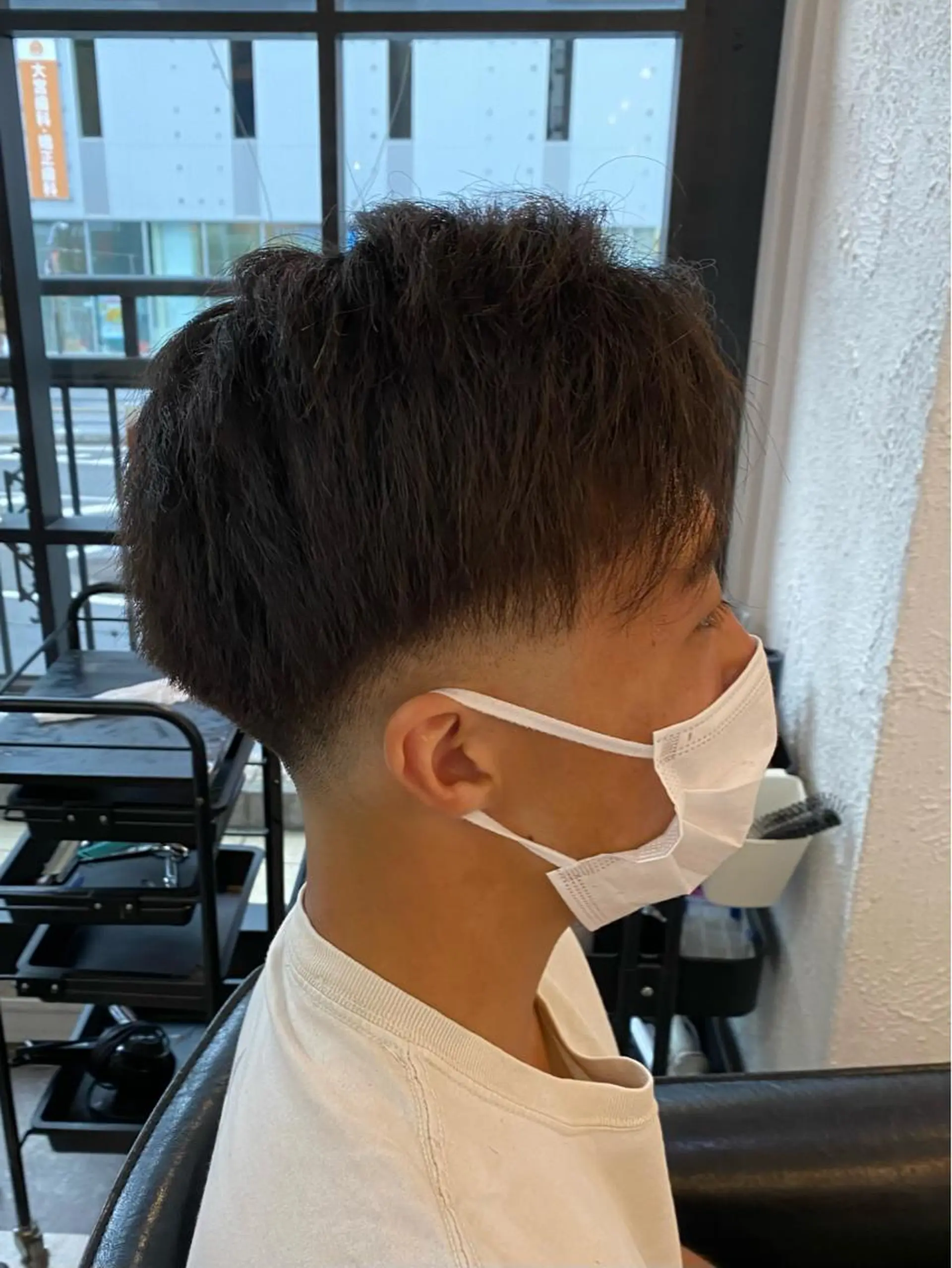 ショート メンズ フェードカット スキンフェード 泰成/メンズ特化/ フェード/ツイスパのヘアスタイル