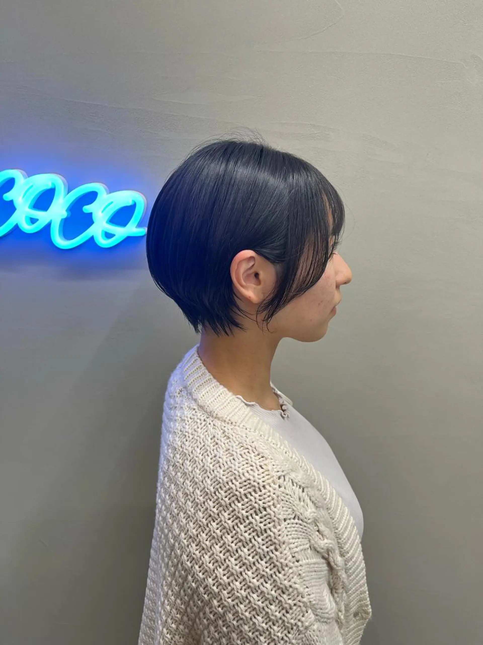 ショート Salon de  COCO所属・Yuka /ツヤカラー✨のヘアスタイル