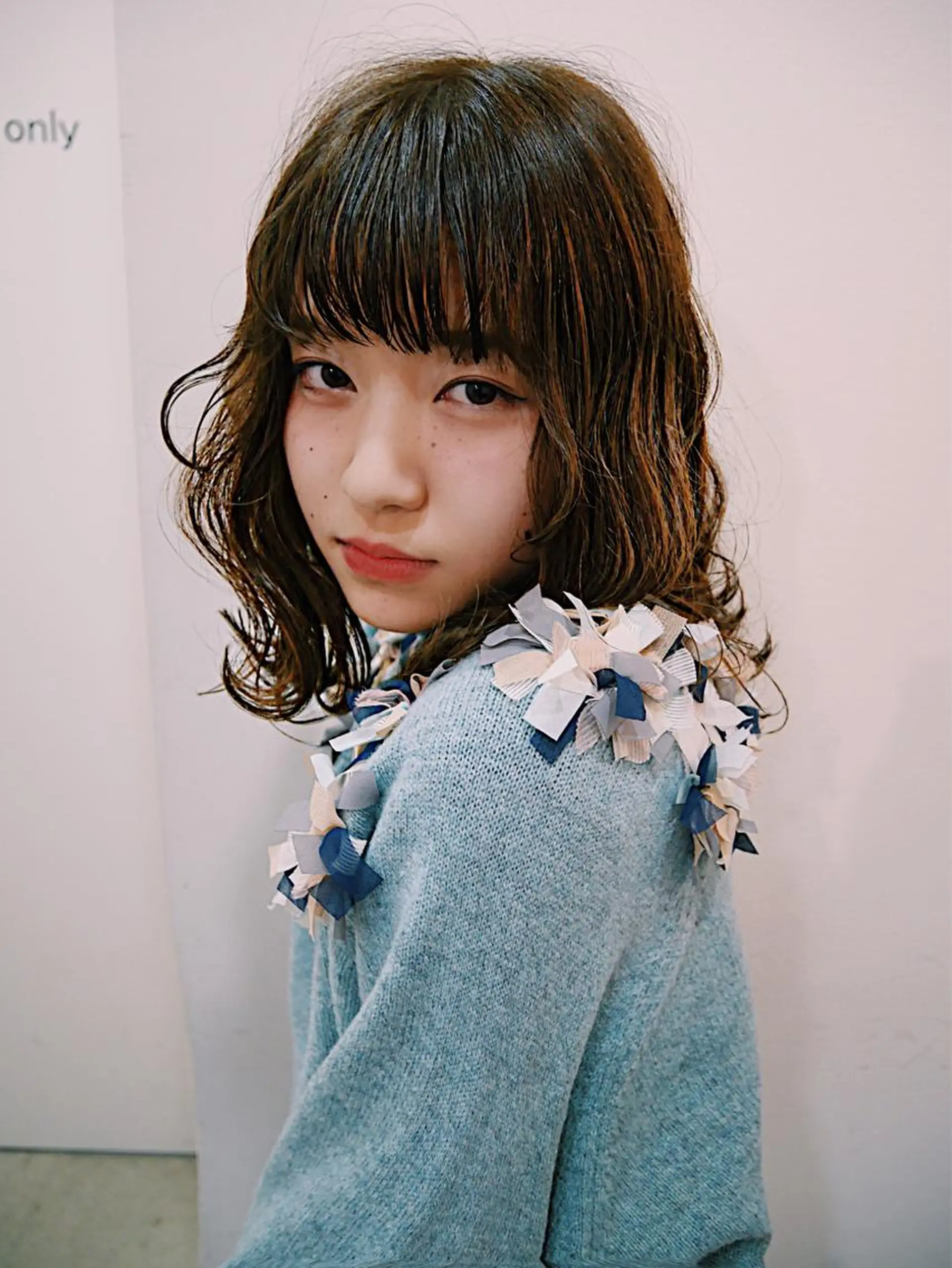 ミディアム カラー パーマ レイヤーカット/ パーマ/鎌田実奈歩のヘアスタイル