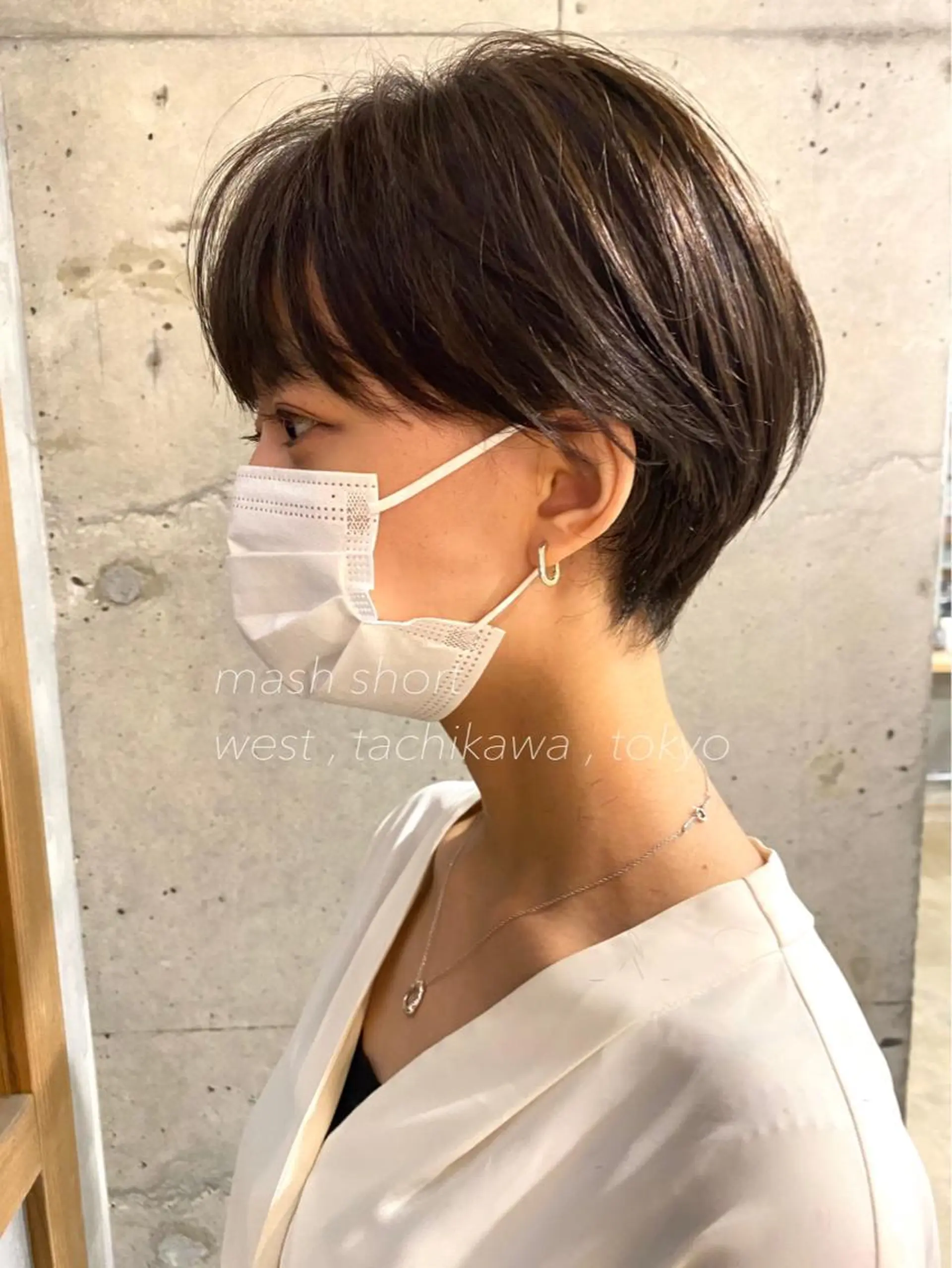 ショート ショートボブ ボブ 学生 ショートヘア 竹嶌 健吾のヘアスタイル