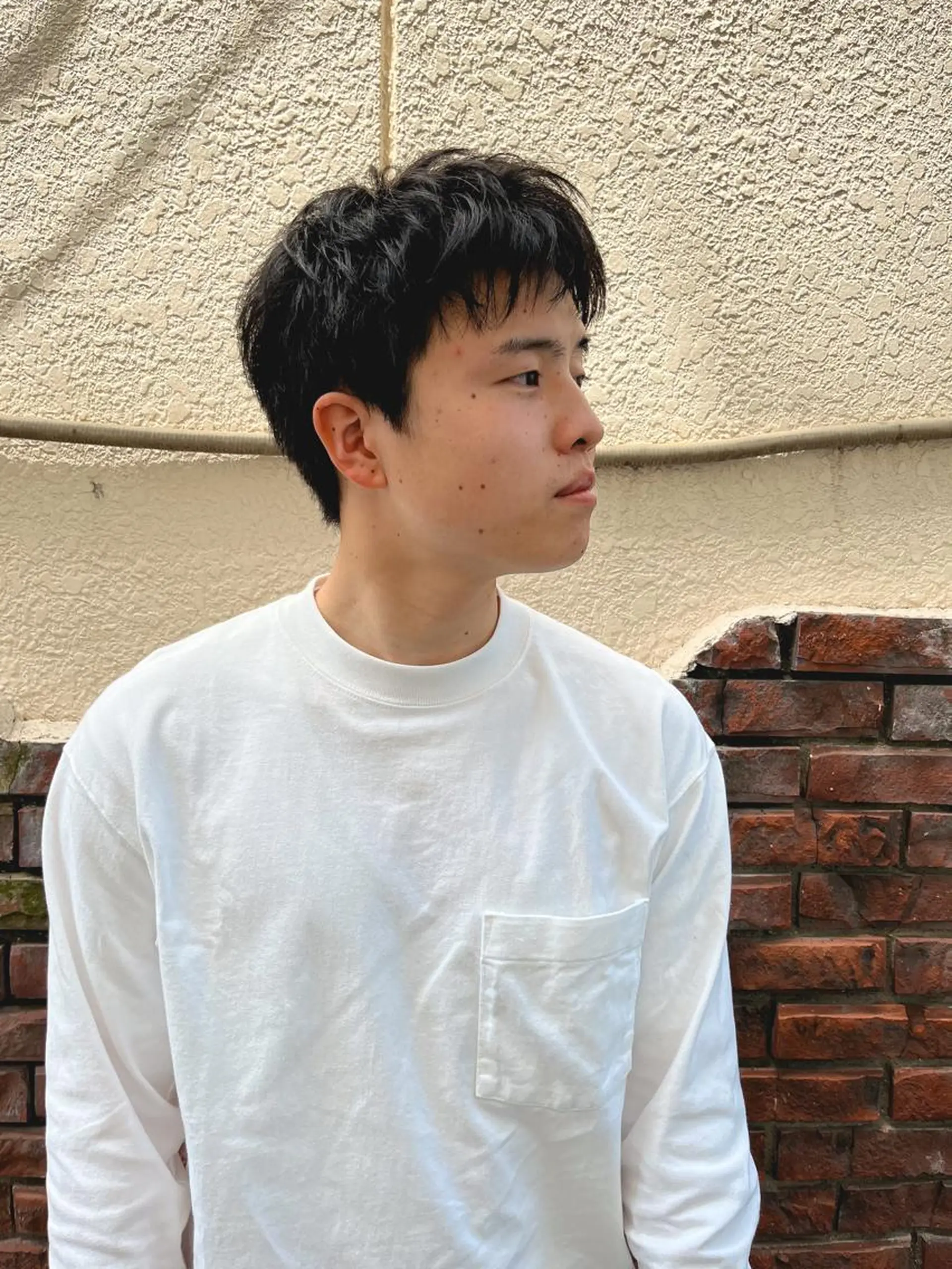 ショート ショートヘア メンズハイトーン/栄 /イトウタケルのヘアスタイル