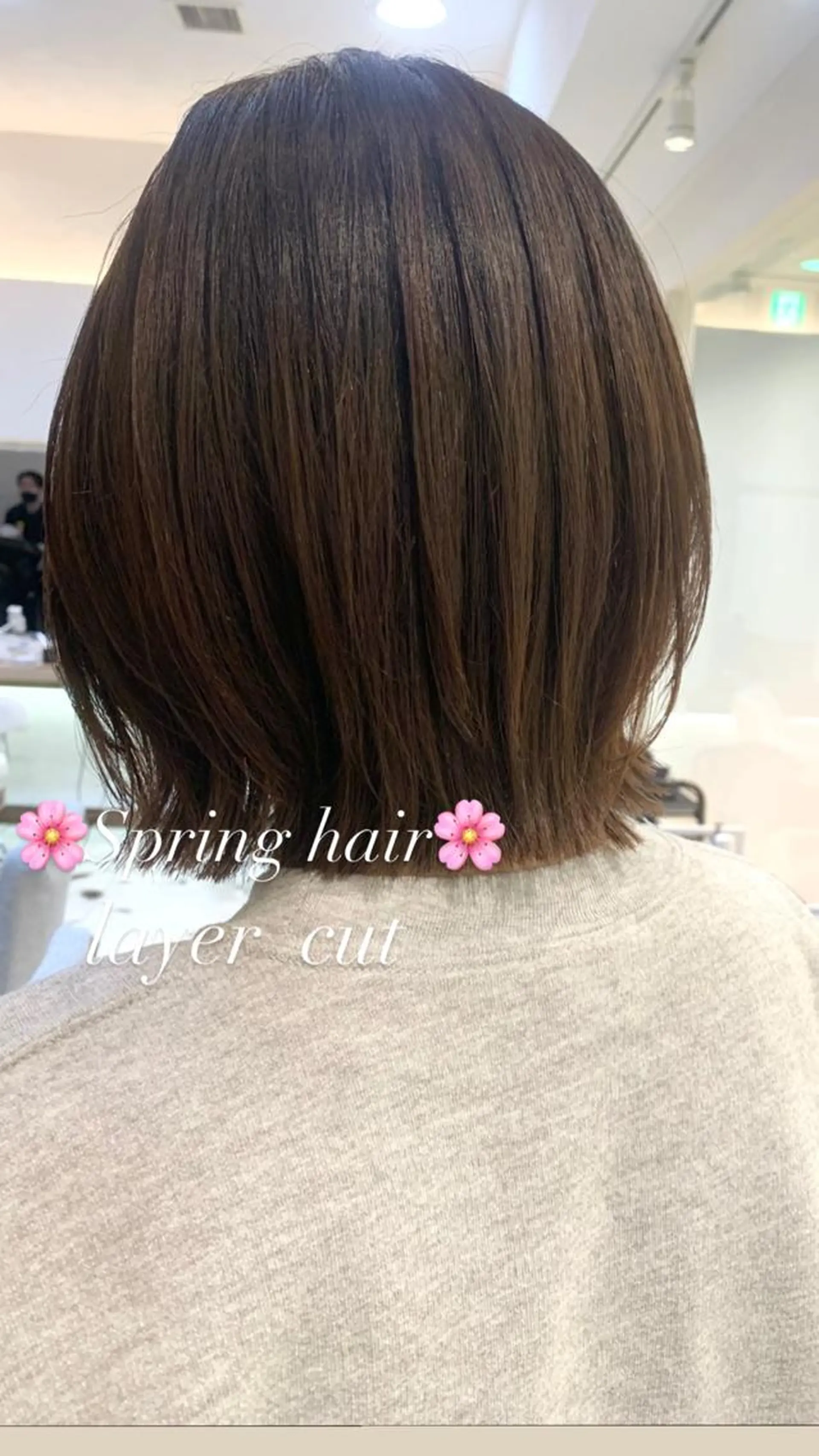 ミディアム カラー 似合わせカラー/艶 髪質改善/ヨシザキのヘアスタイル