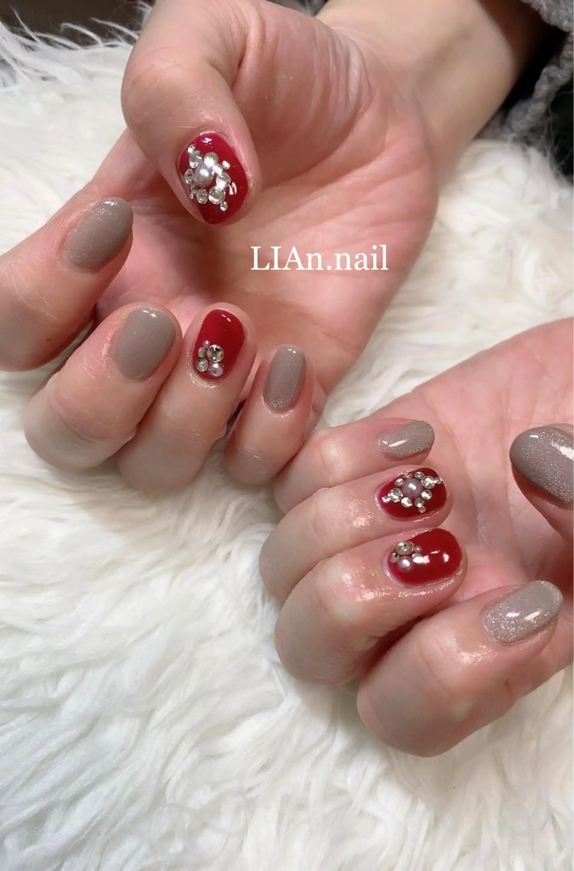 ネイル マグネットネイル Lian nailのネイルデザイン