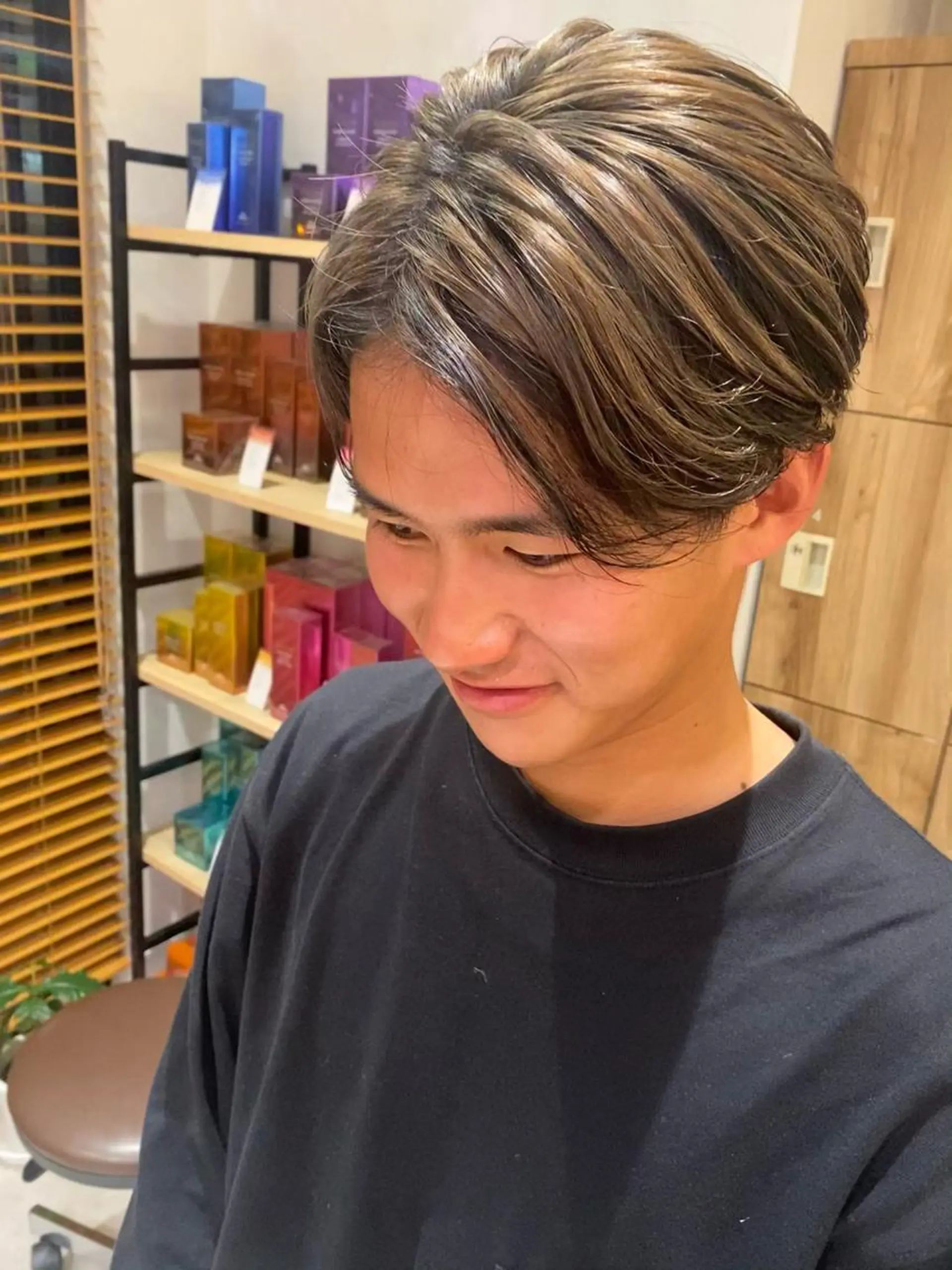 カラー メンズ パーマ指名No1 /namiのヘアスタイル